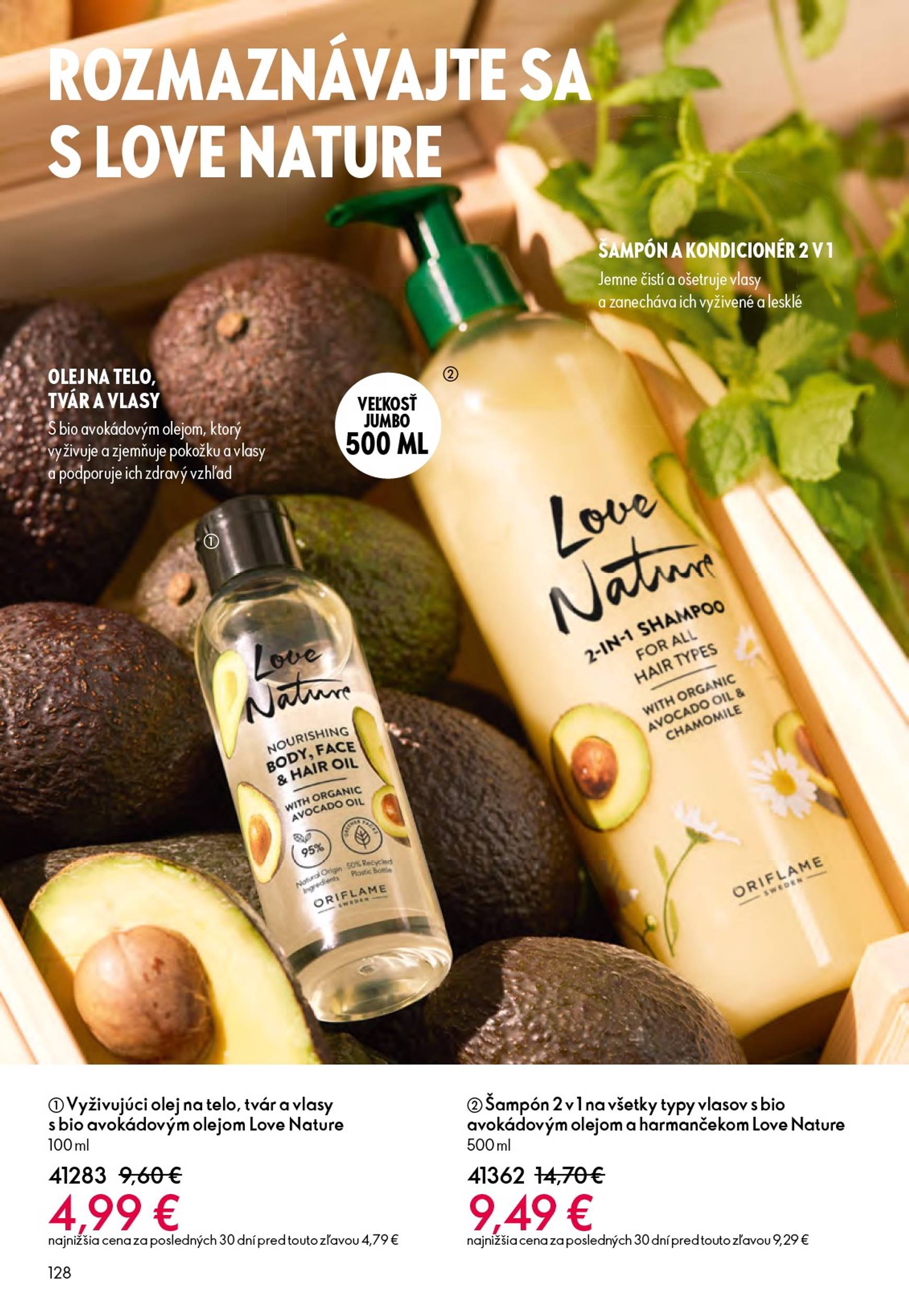 Page 128 of Aktuálny oriflame leták platný od stredy 01.10 do 21.10