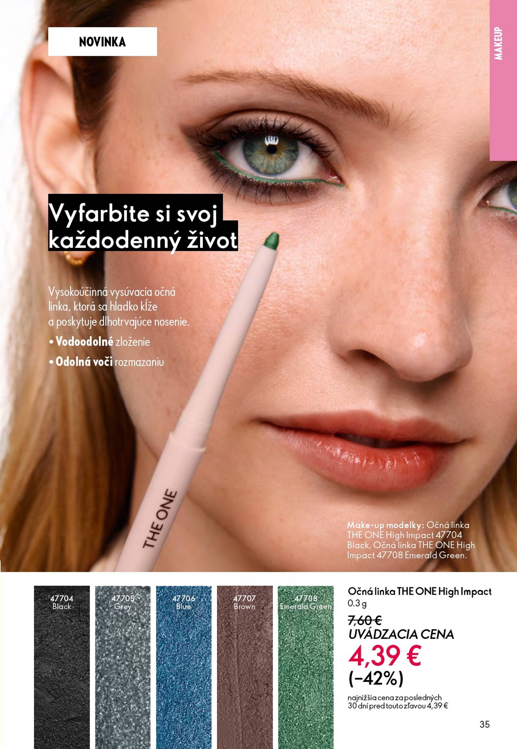 Page 35 of Aktuálny oriflame leták platný od stredy 01.10 do 21.10