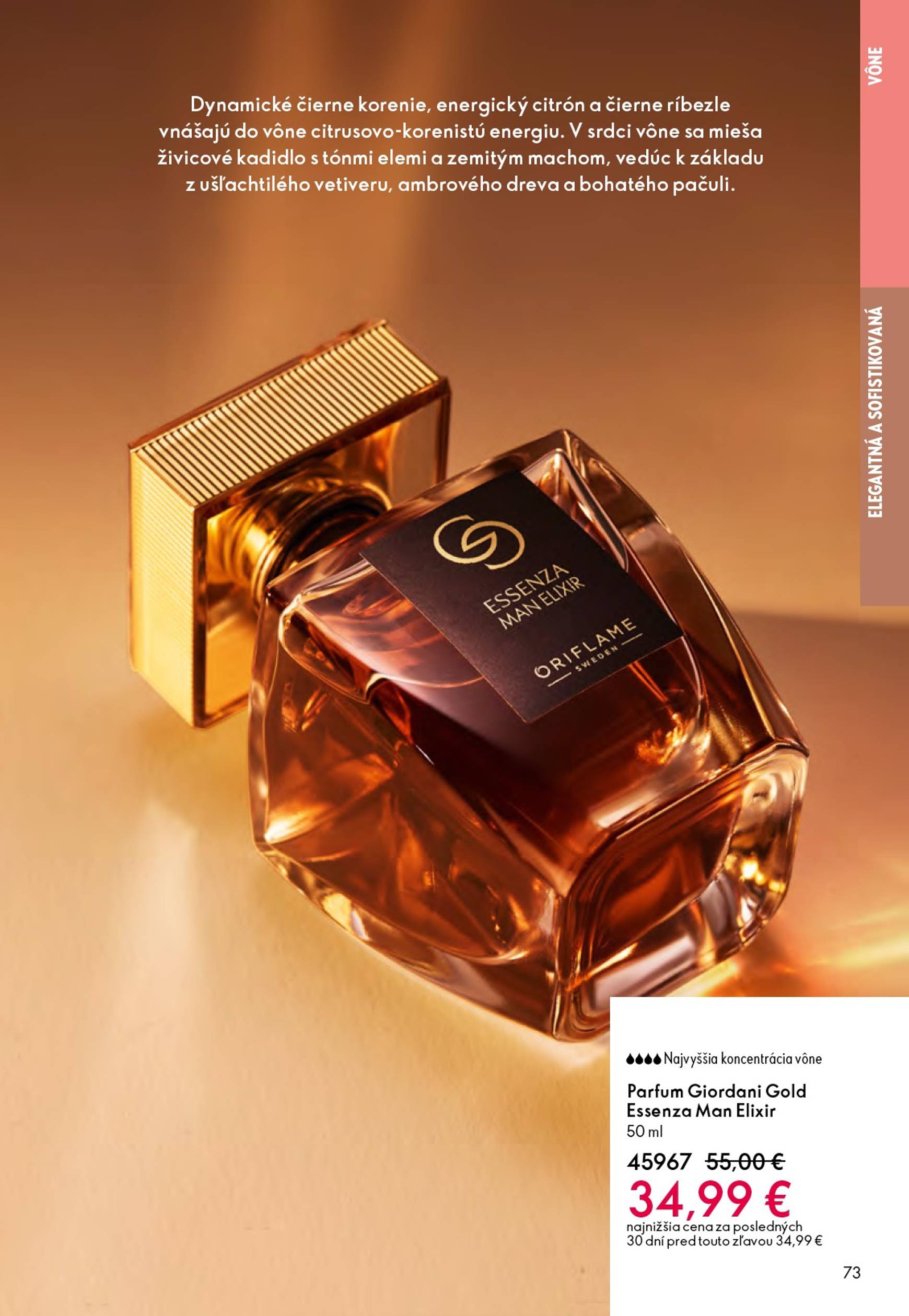 Page 73 of Aktuálny oriflame leták platný od stredy 01.10 do 21.10