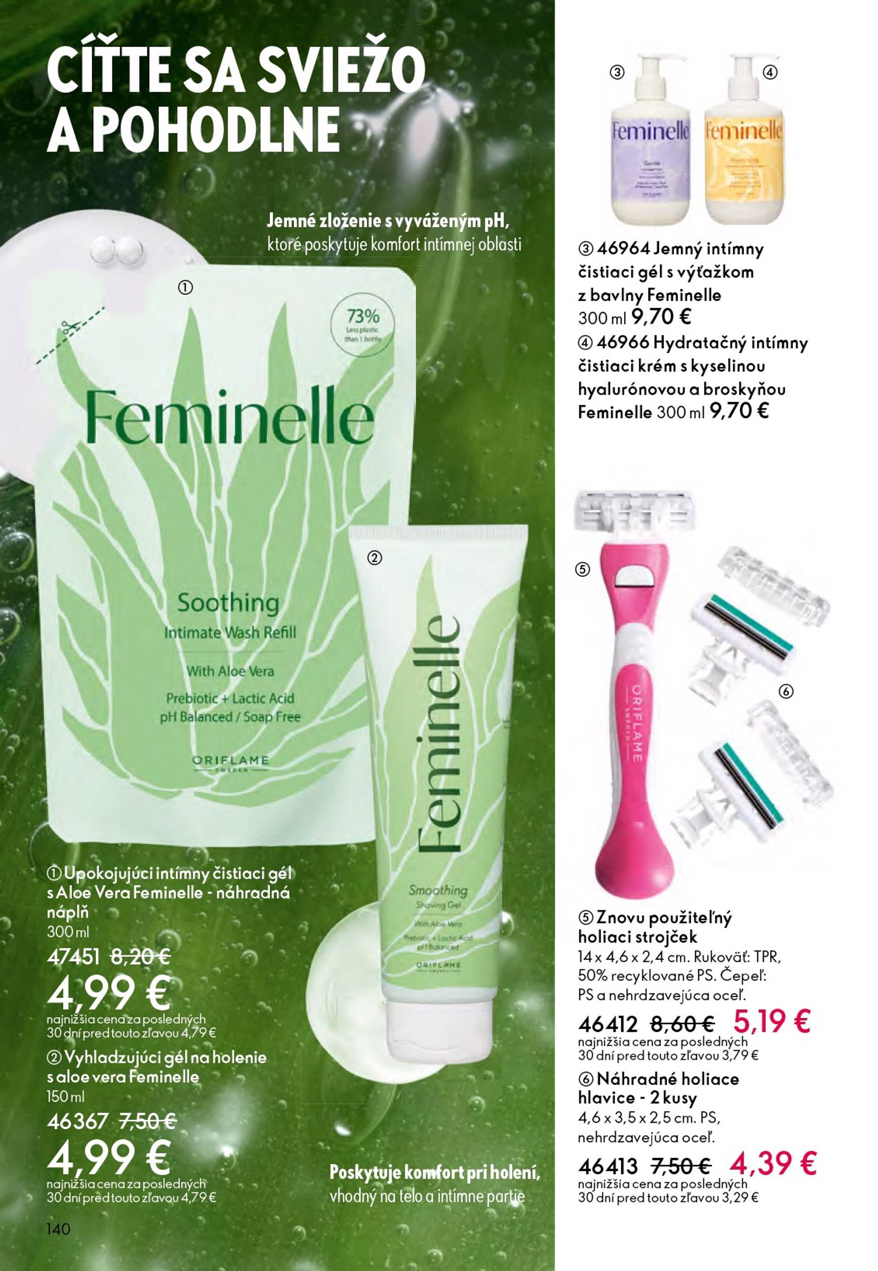 Page 140 of Aktuálny oriflame leták platný od stredy 01.10 do 21.10