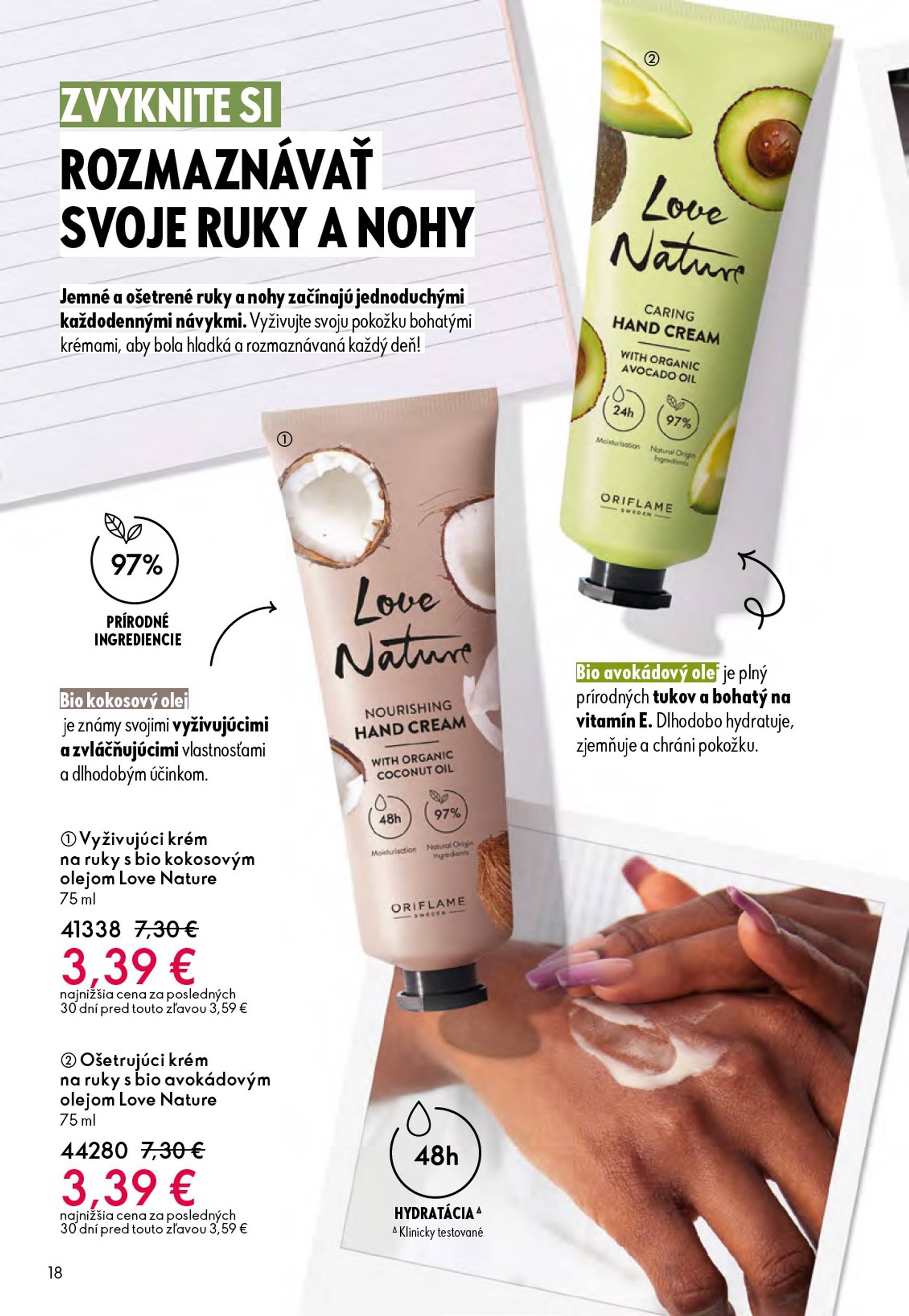Page 18 of Aktuálny oriflame leták platný od stredy 01.10 do 21.10