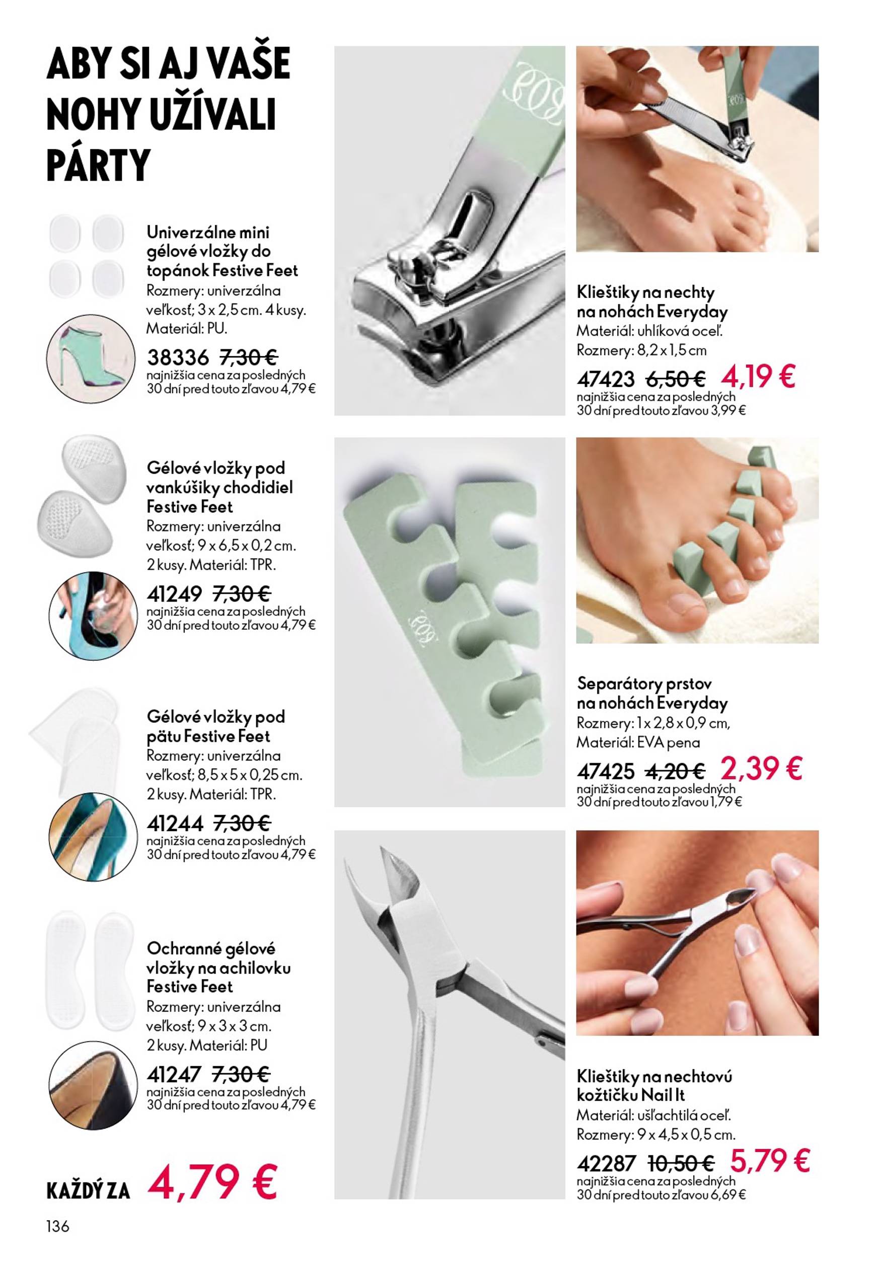 Page 136 of Aktuálny oriflame leták platný od stredy 01.10 do 21.10
