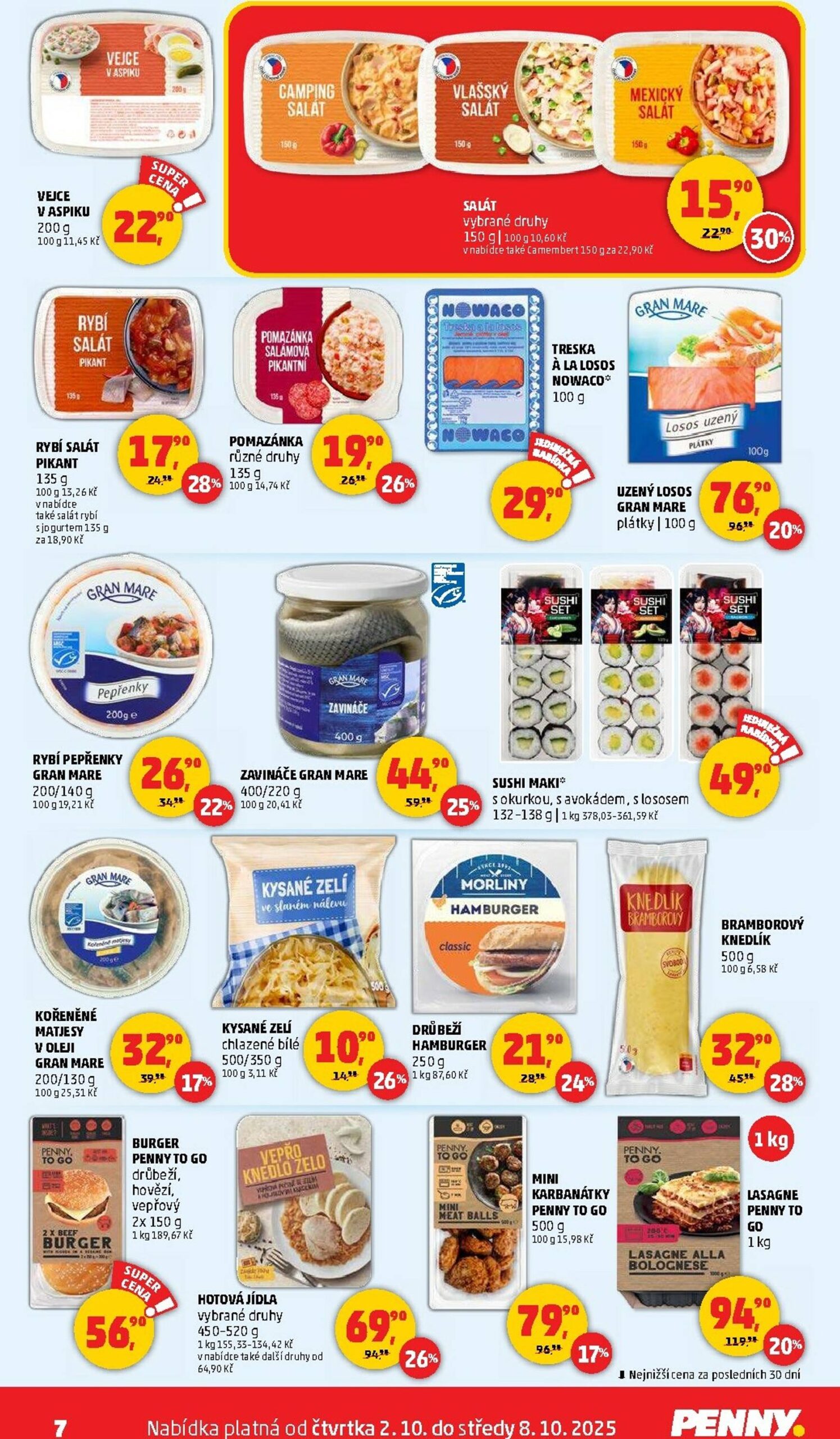 Page 7 of Aktuálny penny-cesko leták platný od štvrtka 02.10 do 08.10