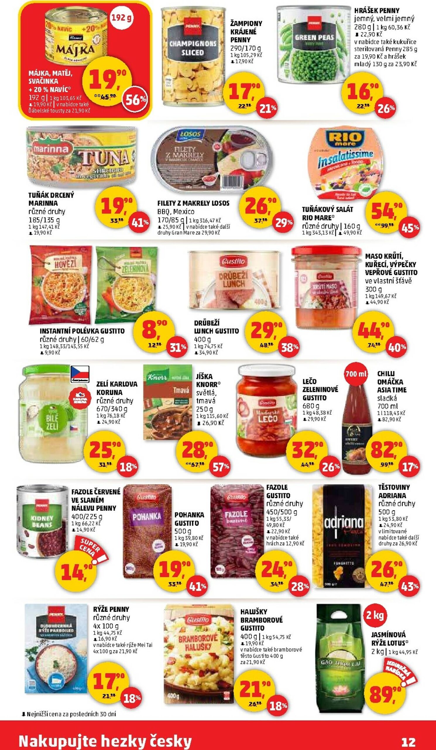 Page 12 of Aktuálny penny-cesko leták platný od štvrtka 09.10 do 15.10