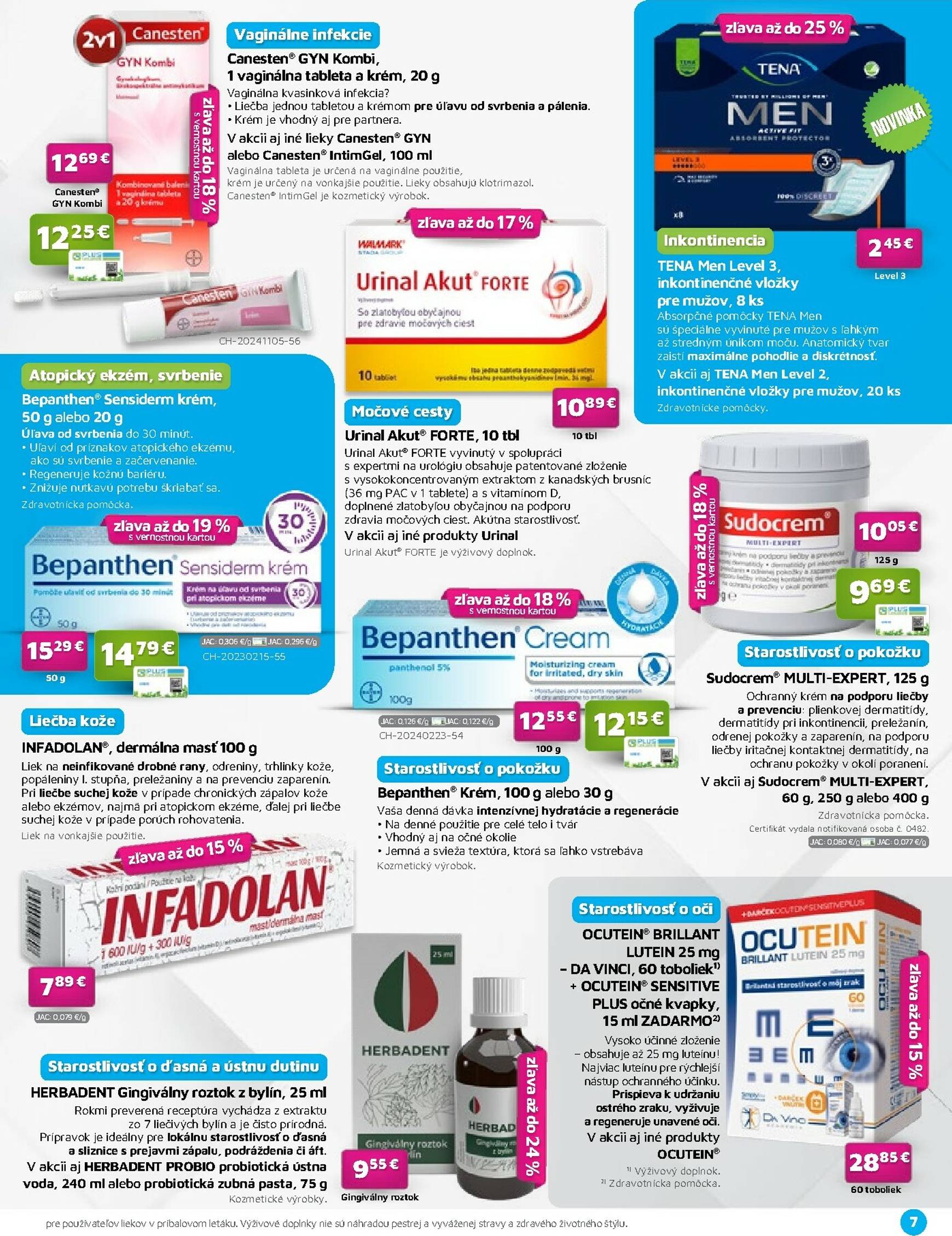 Page 7 of Aktuálny plus-lekaren leták platný od stredy 01.10 do 31.10