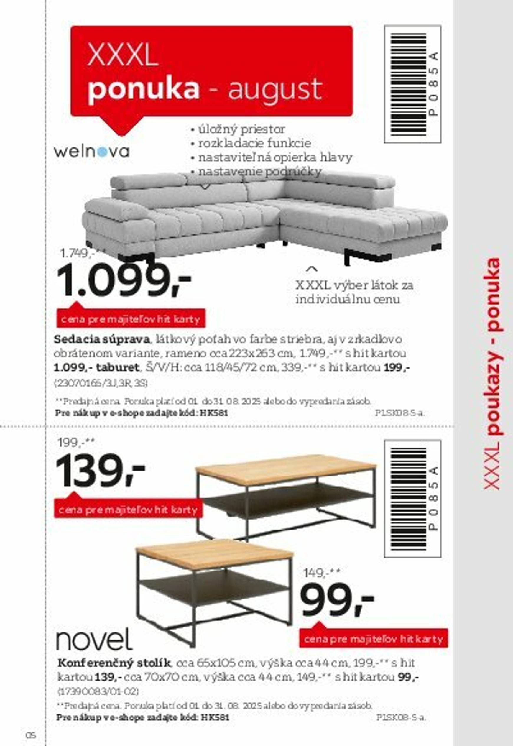 Page 5 of Aktuálny xxxlutz leták platný od soboty 01.08 do 31.01