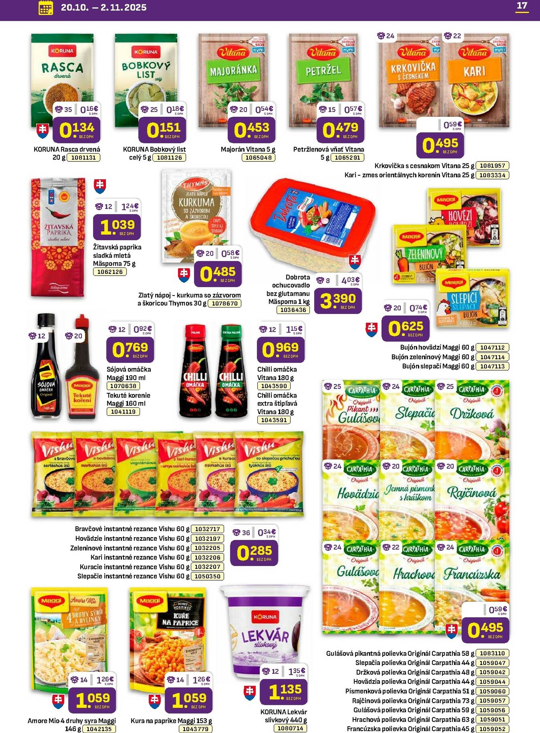 Page 17 of Aktuálny libex leták platný od pondelka 20.10 do 02.11