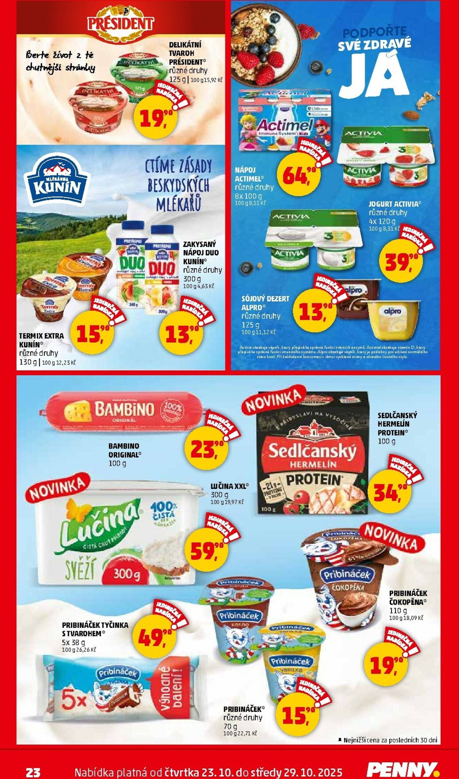 Page 23 of Aktuálny penny-cesko leták platný od štvrtka 23.10 do 29.10