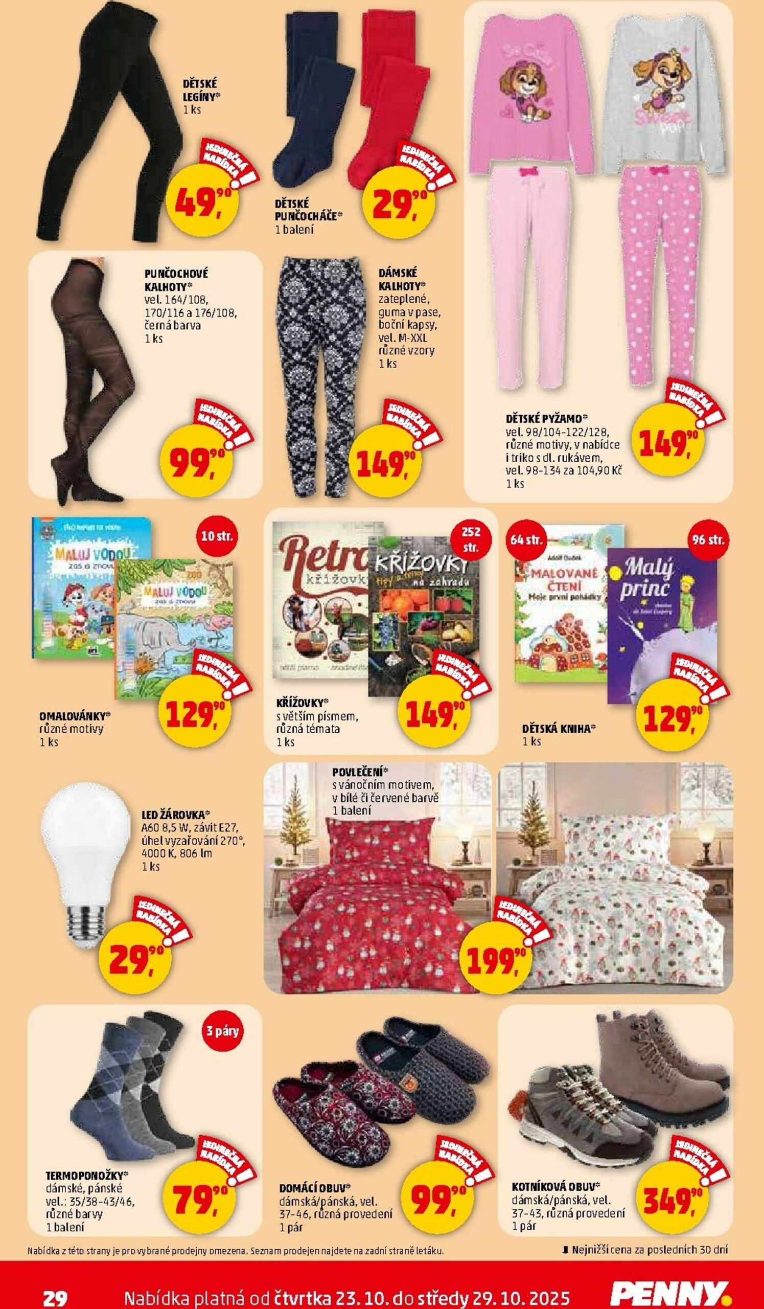 Page 29 of Aktuálny penny-cesko leták platný od štvrtka 23.10 do 29.10