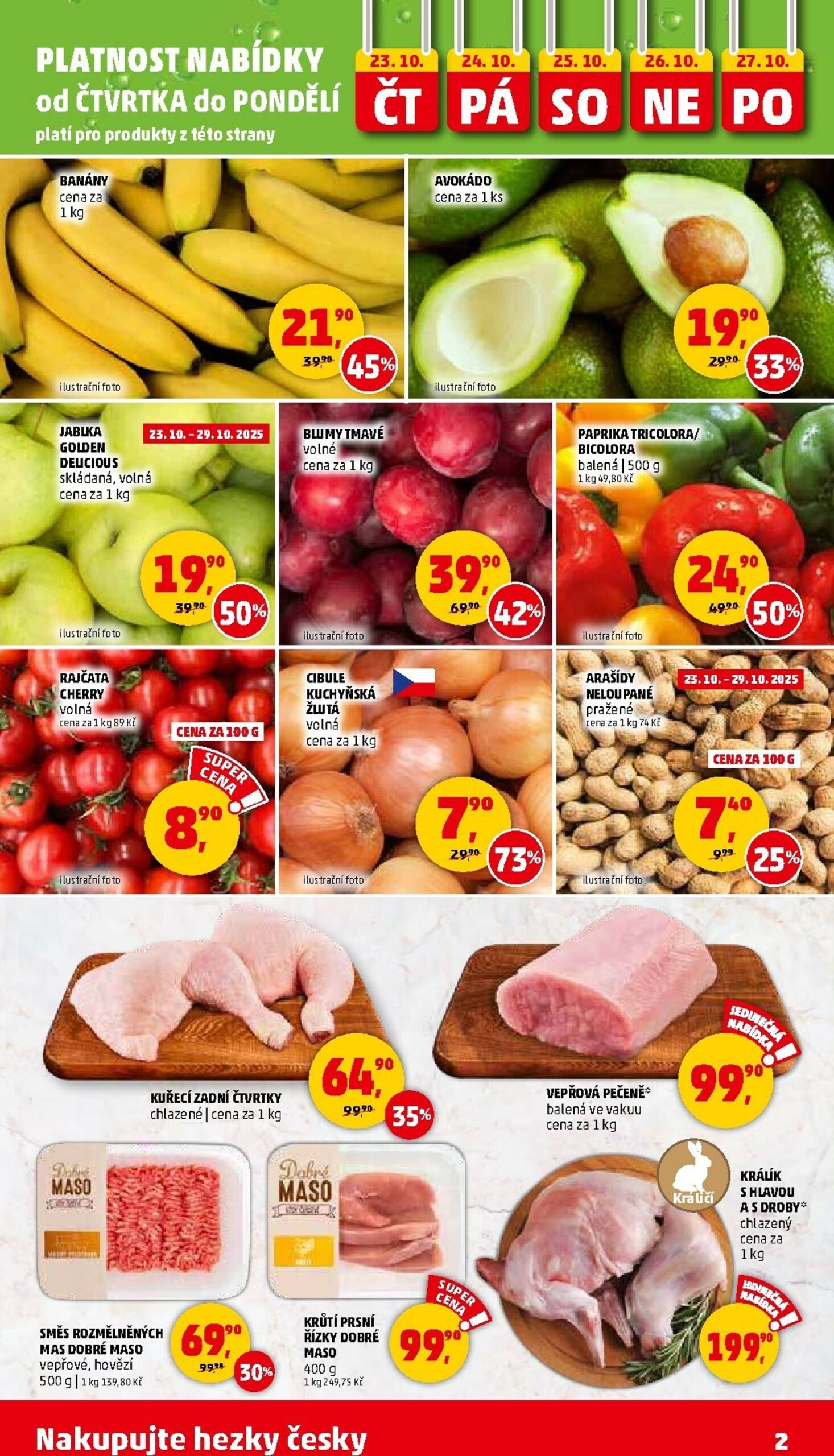 Page 2 of Aktuálny penny-cesko leták platný od štvrtka 23.10 do 29.10