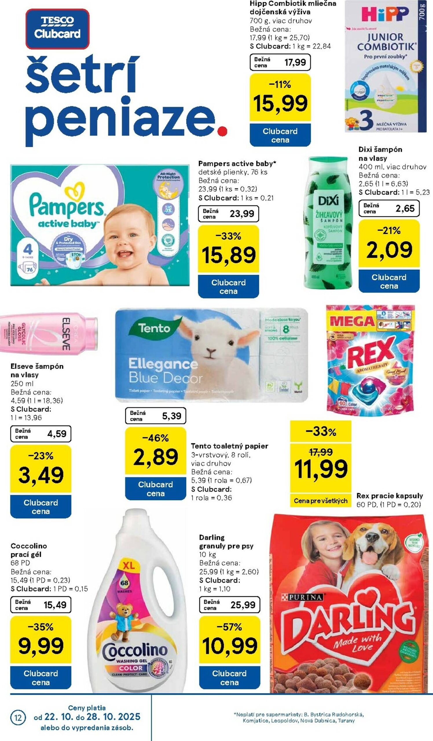 Page 12 of Aktuálny tesco leták platný od stredy 22.10 do 28.10