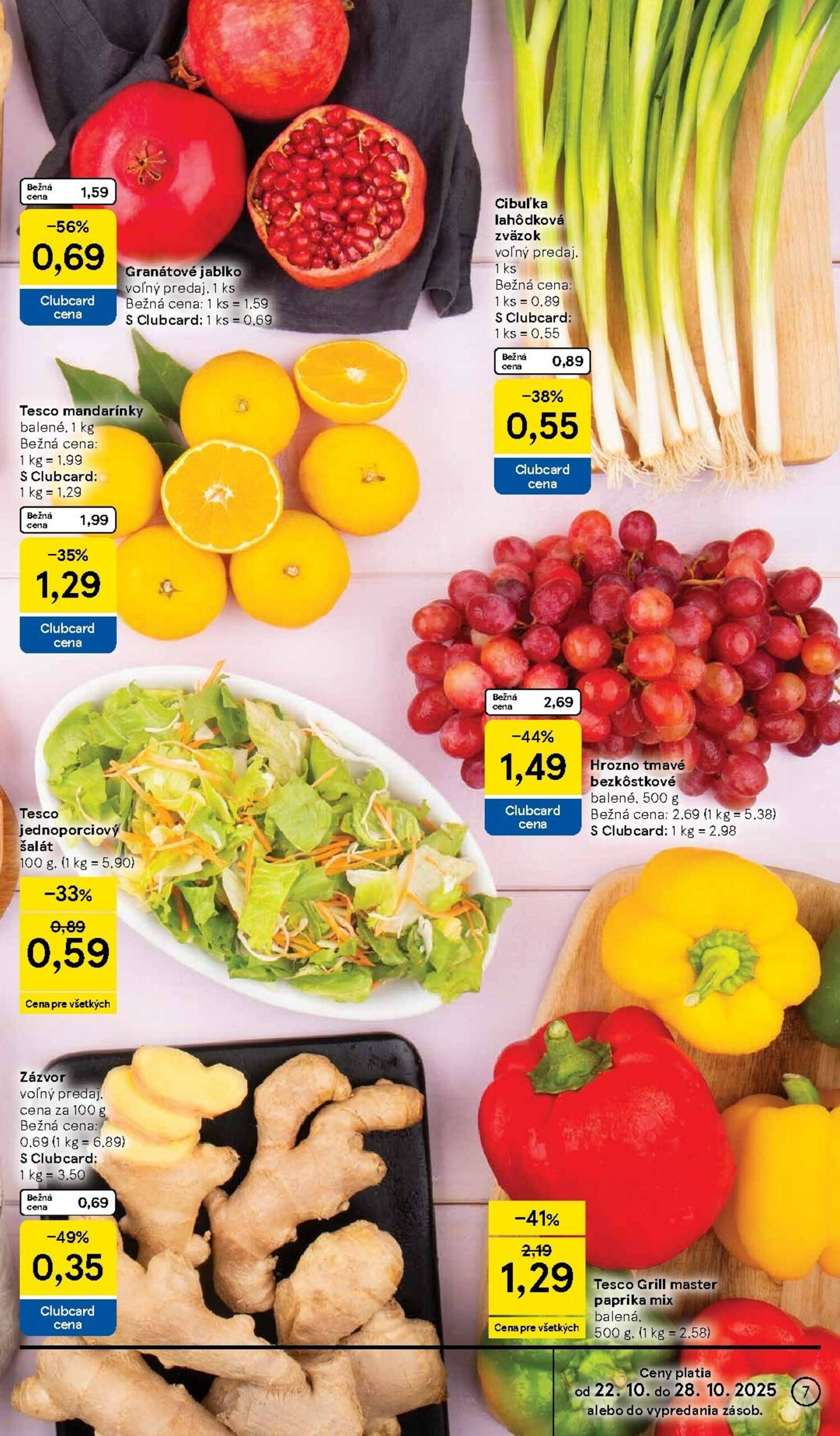 Page 7 of Aktuálny tesco leták platný od stredy 22.10 do 28.10