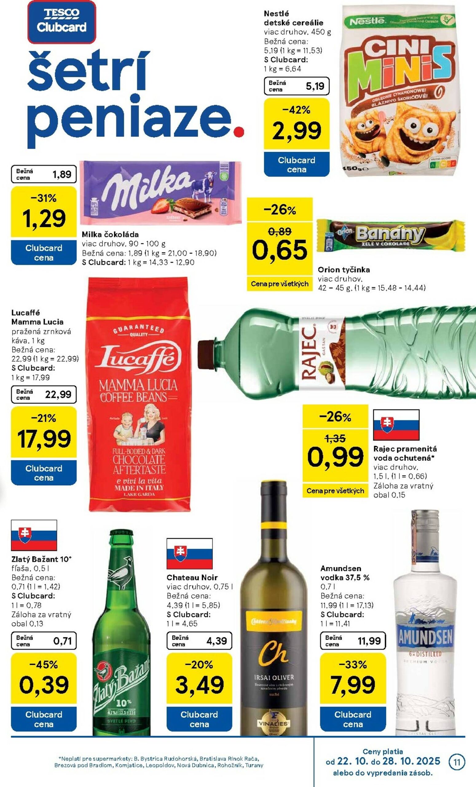 Page 11 of Aktuálny tesco leták platný od stredy 22.10 do 28.10