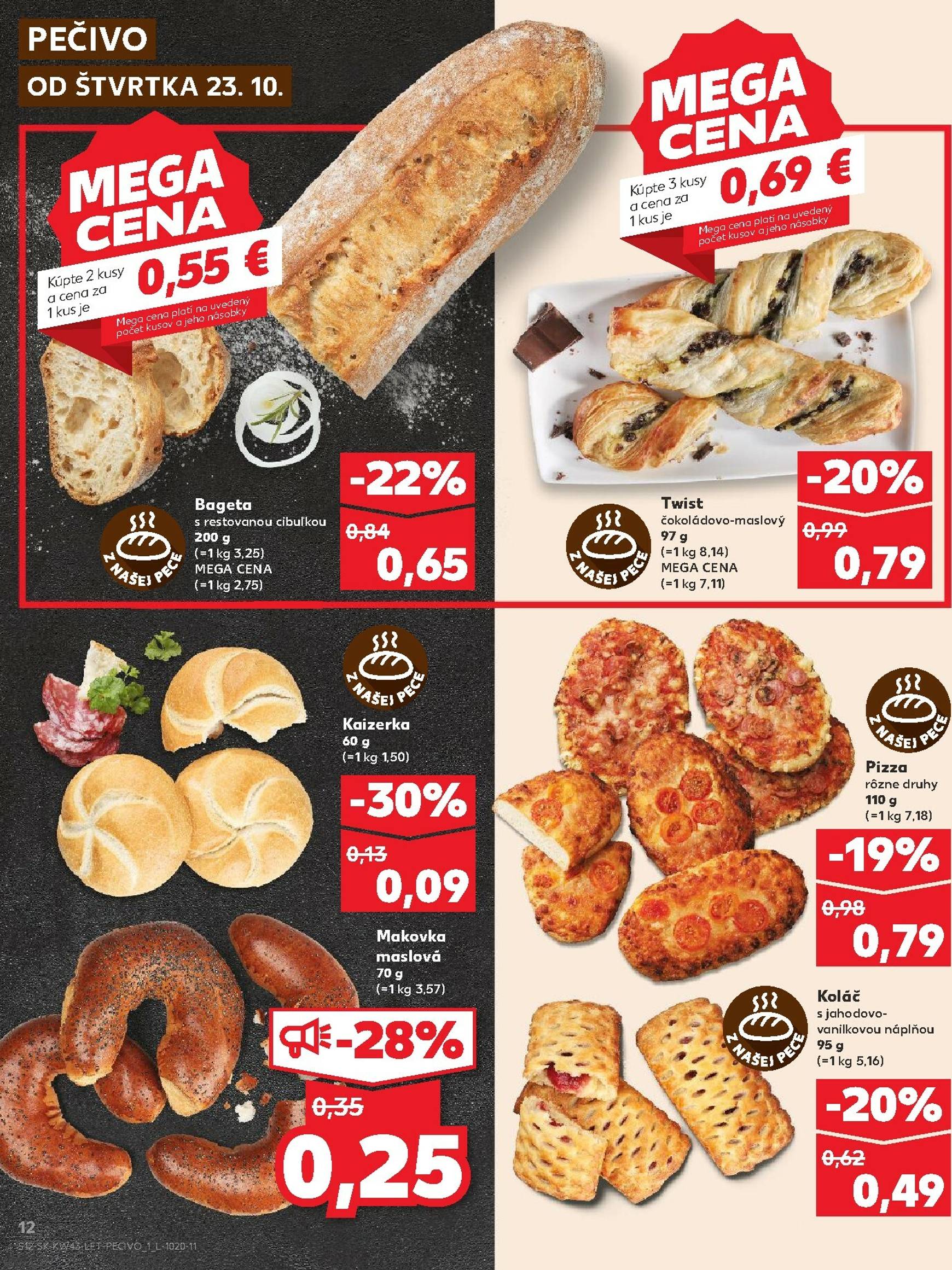 Page 12 of Aktuálny kaufland leták platný od štvrtka 23.10 do 29.10