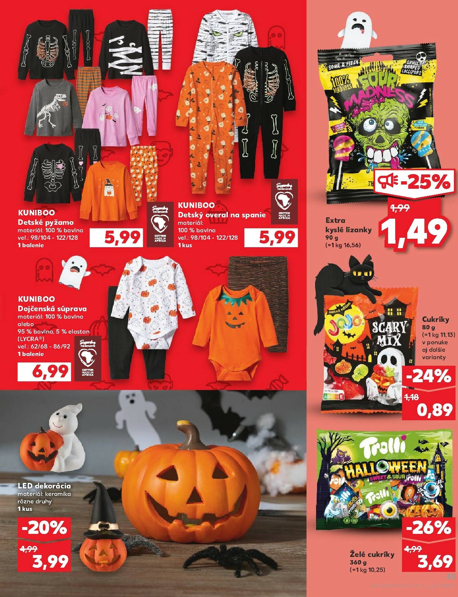 Page 43 of Aktuálny kaufland leták platný od štvrtka 23.10 do 29.10