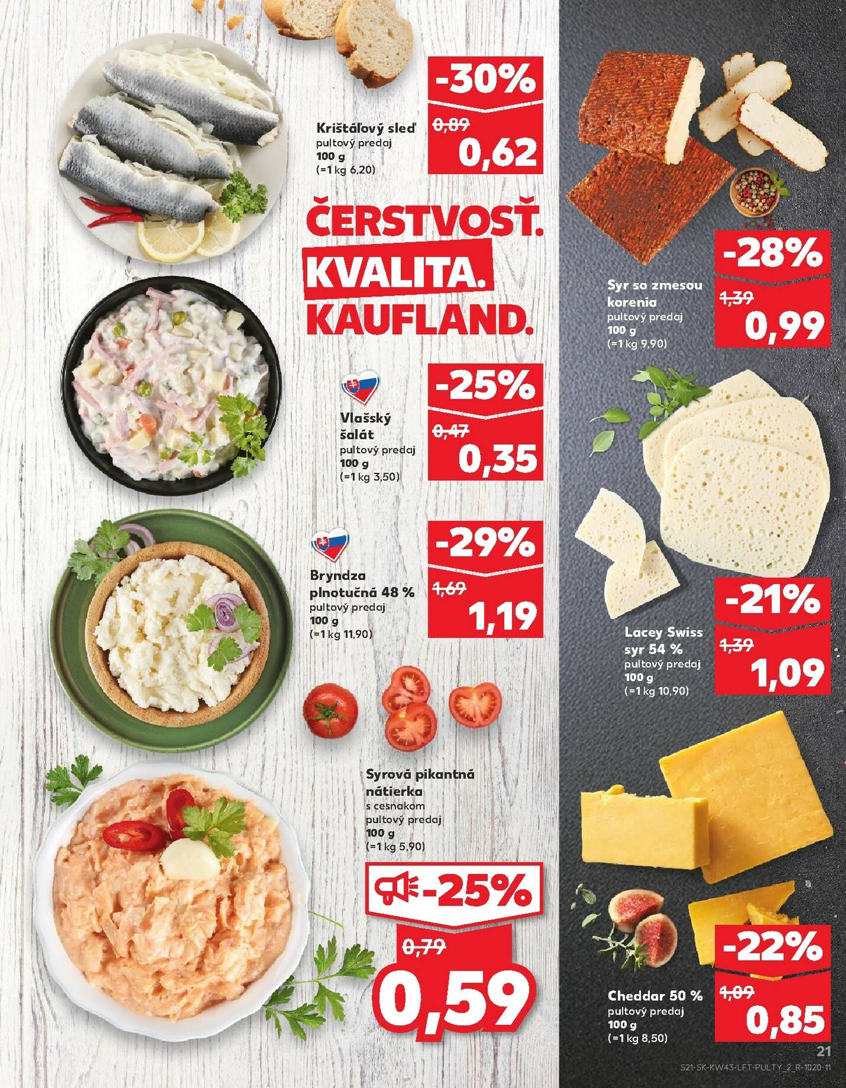 Page 21 of Aktuálny kaufland leták platný od štvrtka 23.10 do 29.10