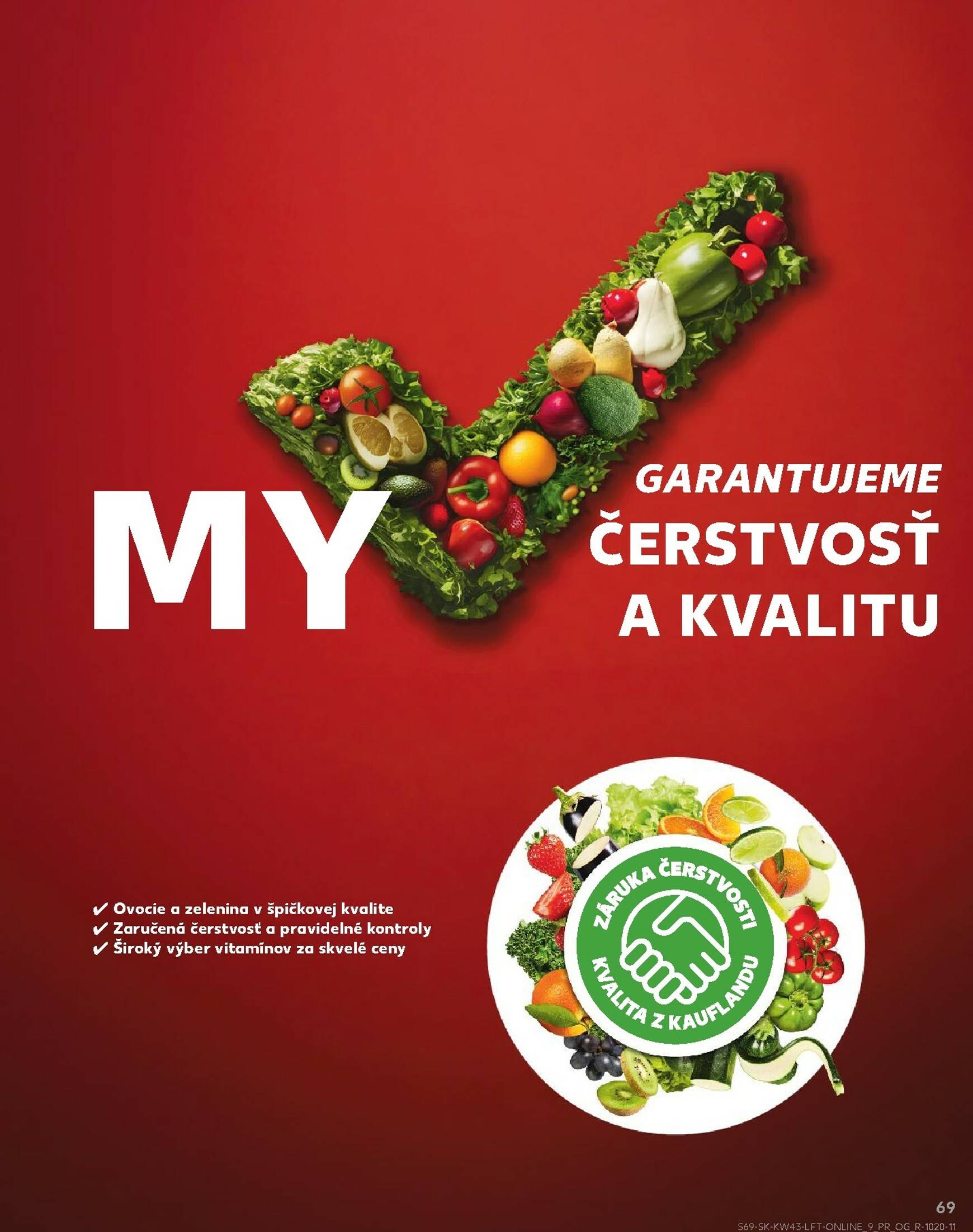 Page 69 of Aktuálny kaufland leták platný od štvrtka 23.10 do 29.10