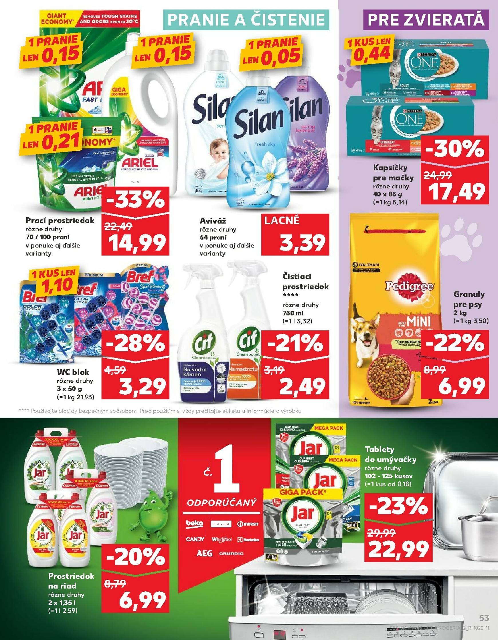 Page 53 of Aktuálny kaufland leták platný od štvrtka 23.10 do 29.10