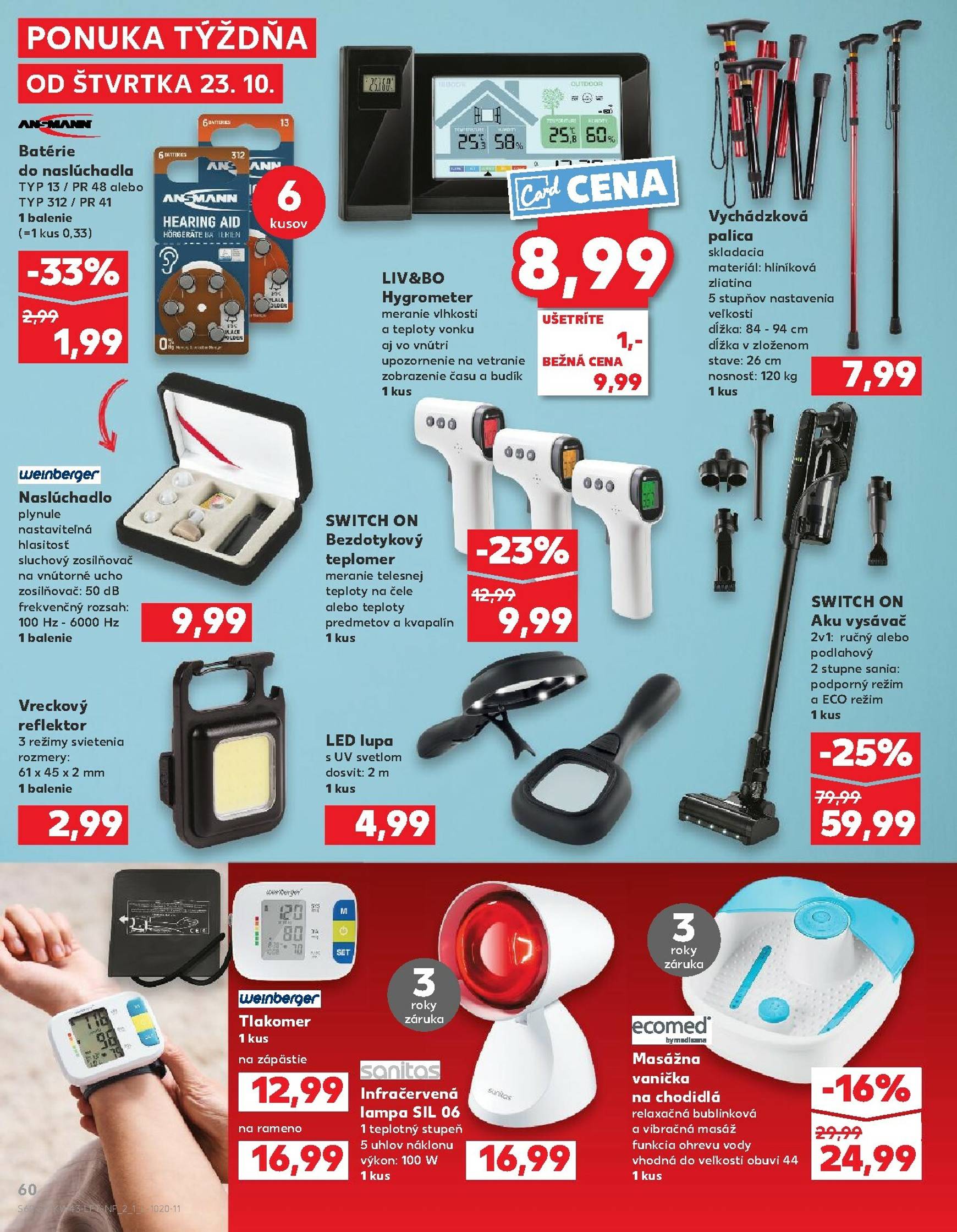 Page 60 of Aktuálny kaufland leták platný od štvrtka 23.10 do 29.10