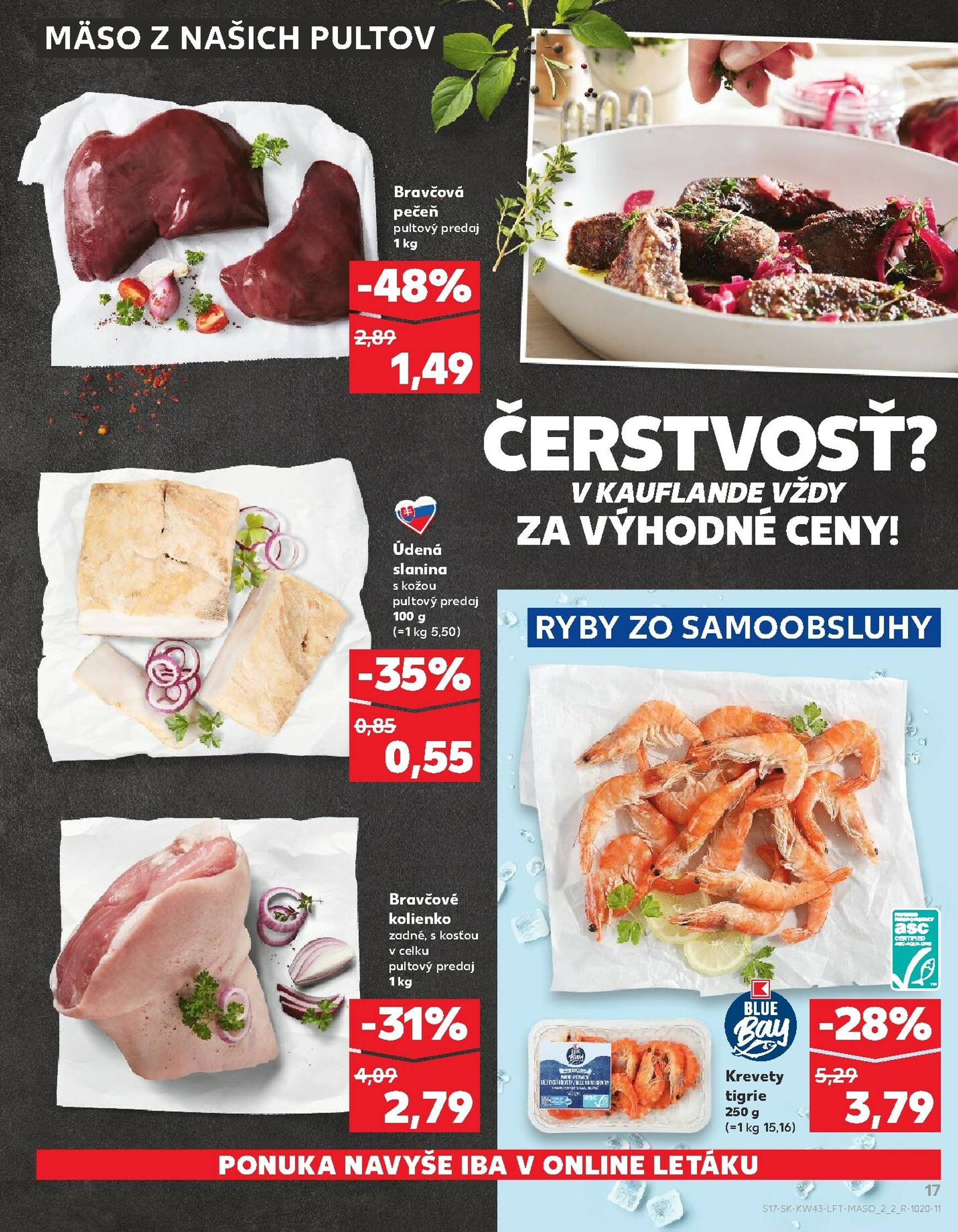 Page 17 of Aktuálny kaufland leták platný od štvrtka 23.10 do 29.10