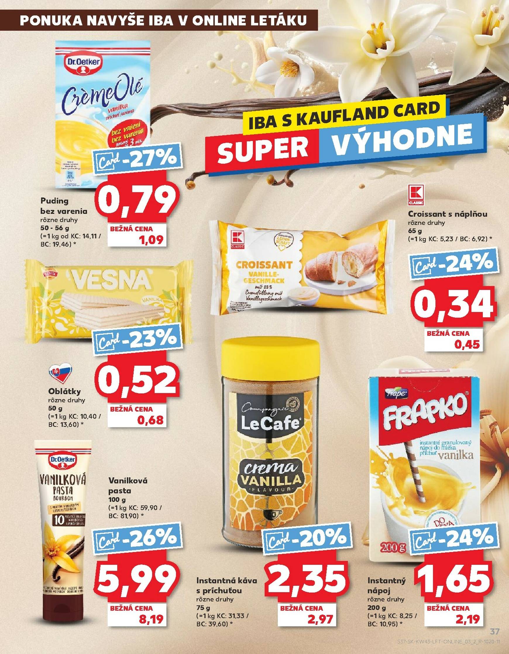 Page 37 of Aktuálny kaufland leták platný od štvrtka 23.10 do 29.10