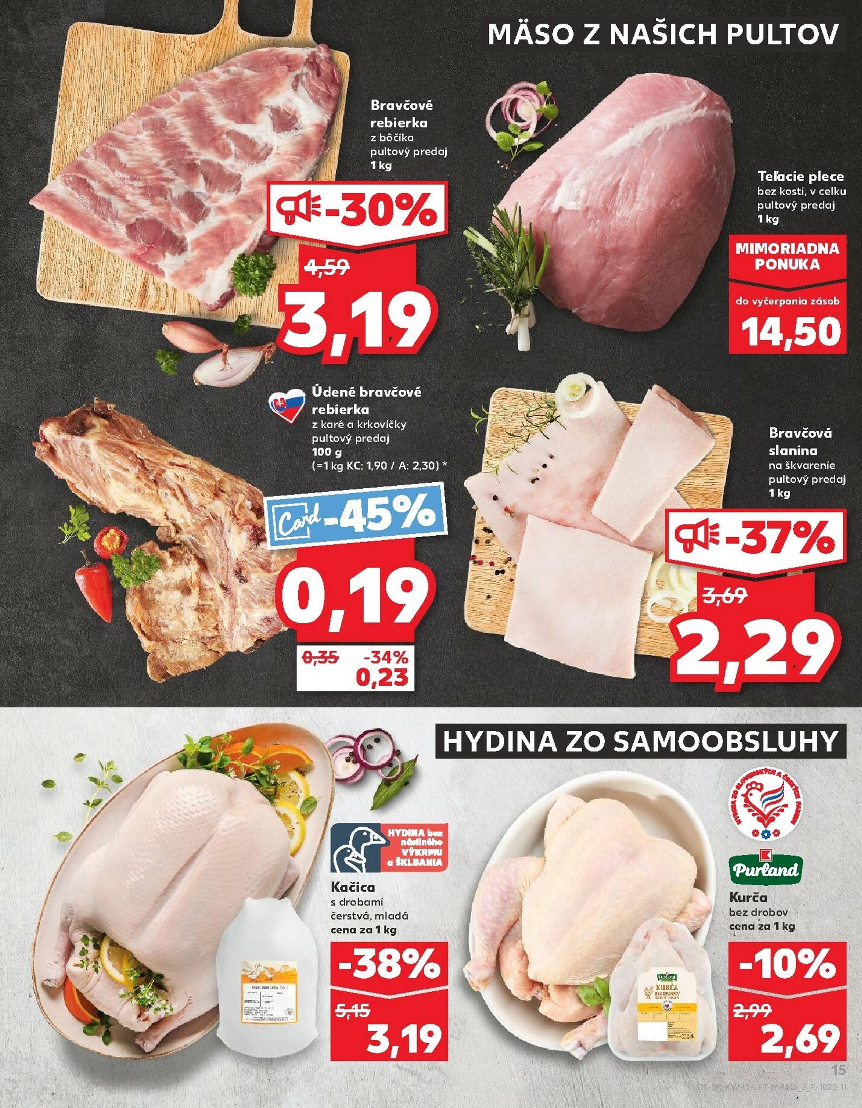 Page 15 of Aktuálny kaufland leták platný od štvrtka 23.10 do 29.10