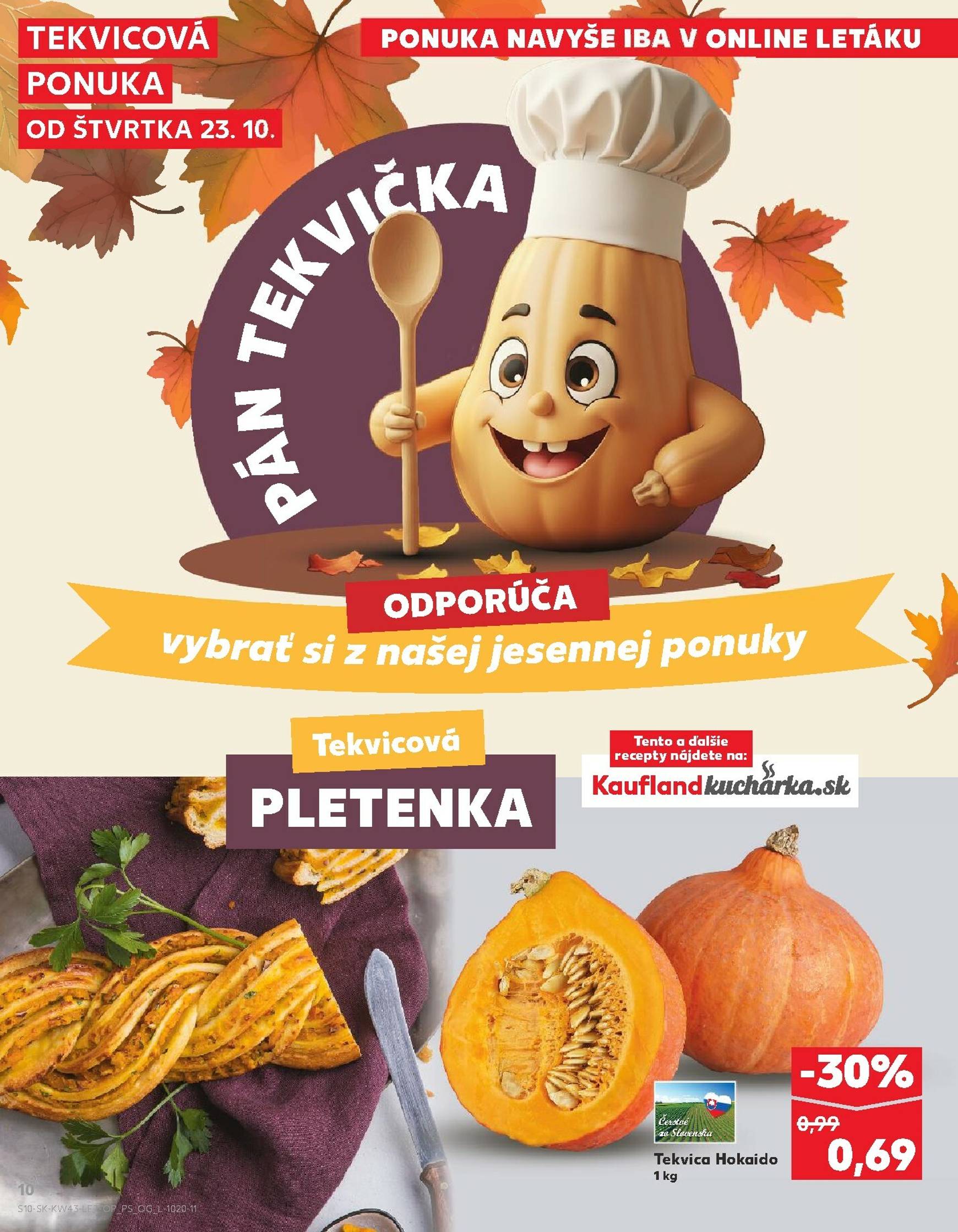 Page 10 of Aktuálny kaufland leták platný od štvrtka 23.10 do 29.10