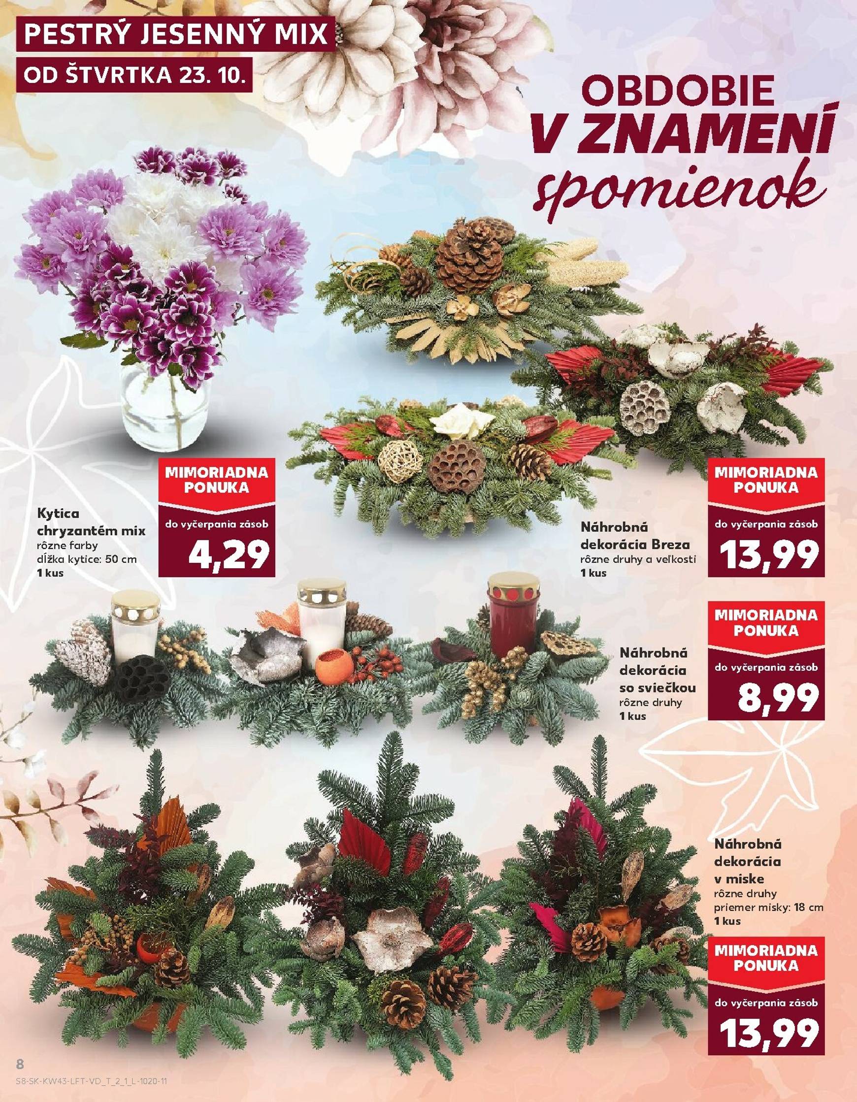 Page 8 of Aktuálny kaufland leták platný od štvrtka 23.10 do 29.10