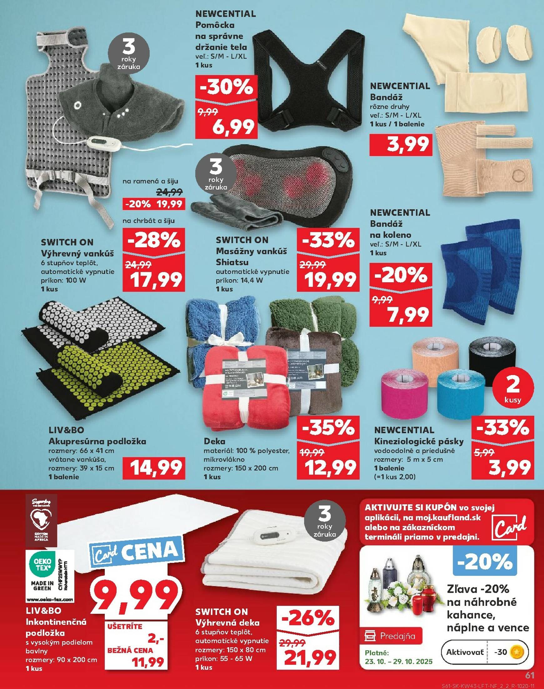 Page 61 of Aktuálny kaufland leták platný od štvrtka 23.10 do 29.10
