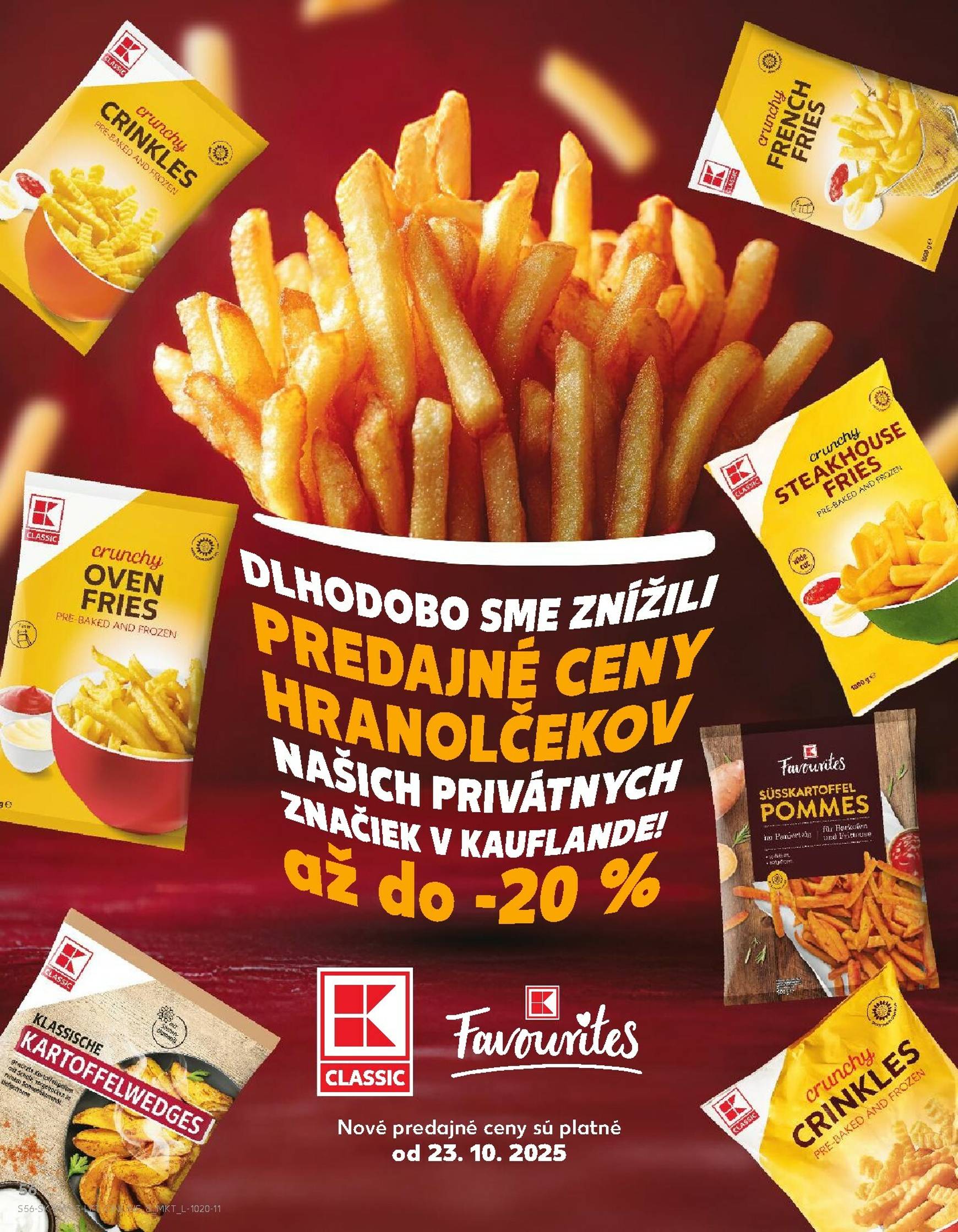 Page 56 of Aktuálny kaufland leták platný od štvrtka 23.10 do 29.10