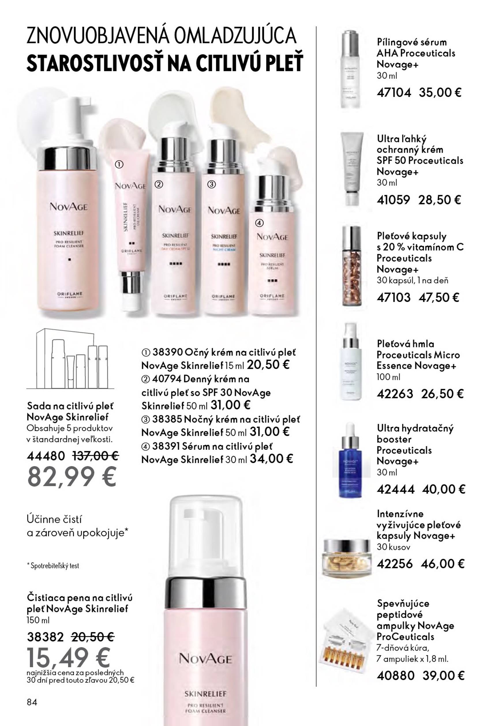 Page 84 of Aktuálny oriflame leták platný od stredy 22.10 do 11.11