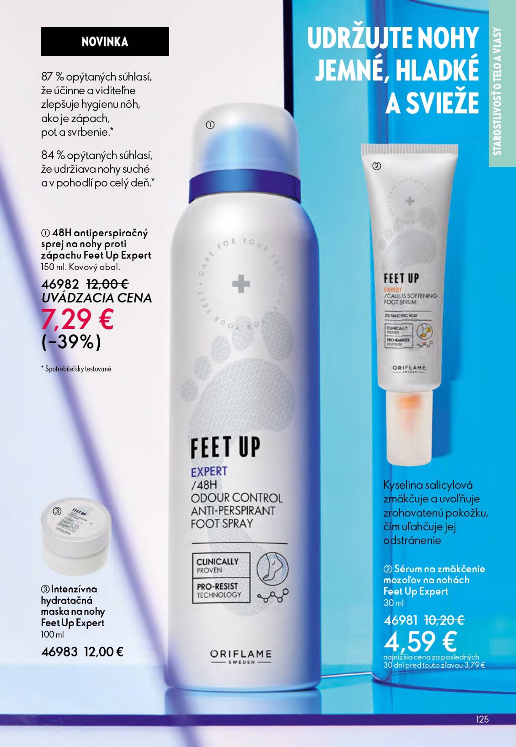 Page 125 of Aktuálny oriflame leták platný od stredy 22.10 do 11.11