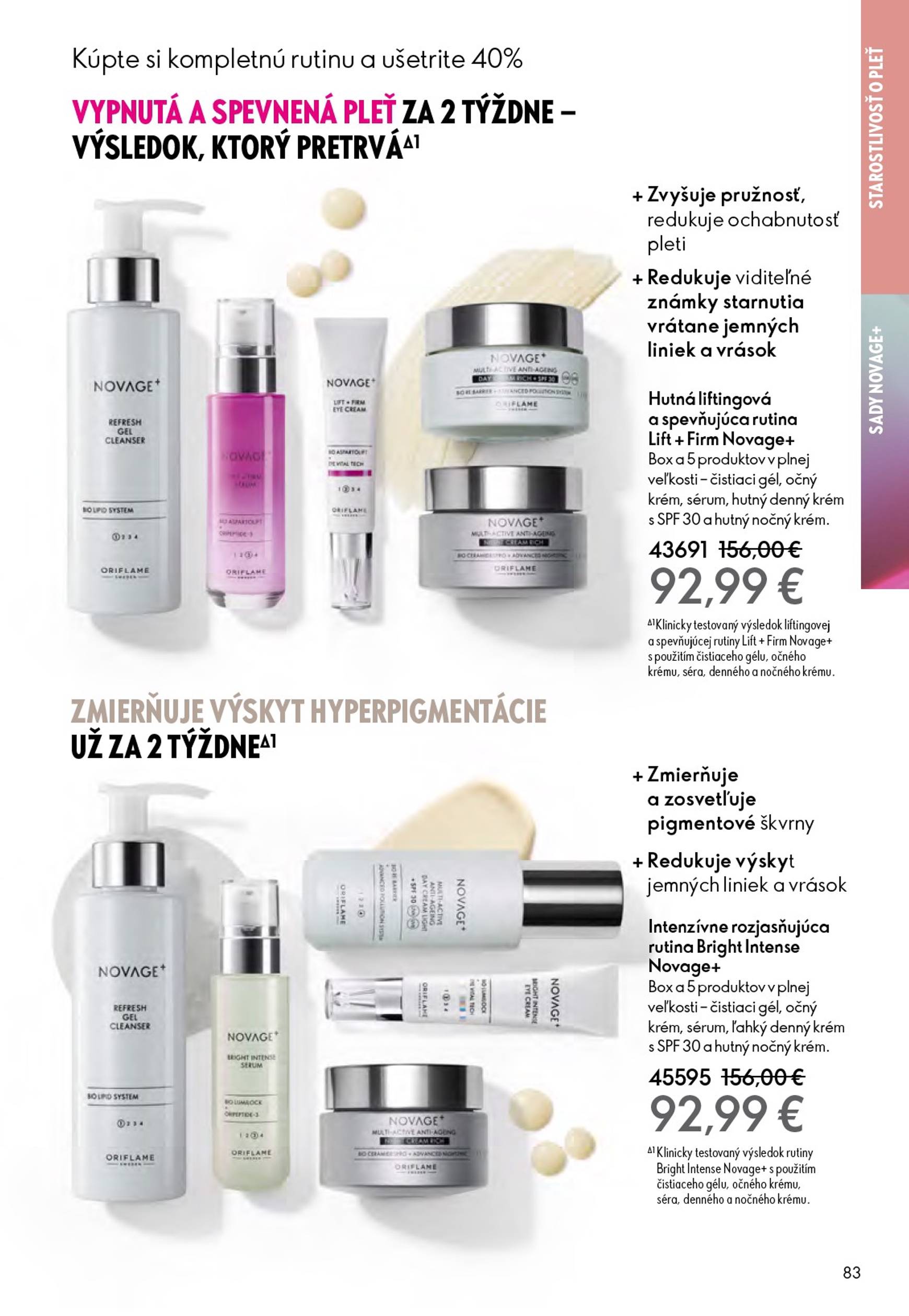 Page 83 of Aktuálny oriflame leták platný od stredy 22.10 do 11.11
