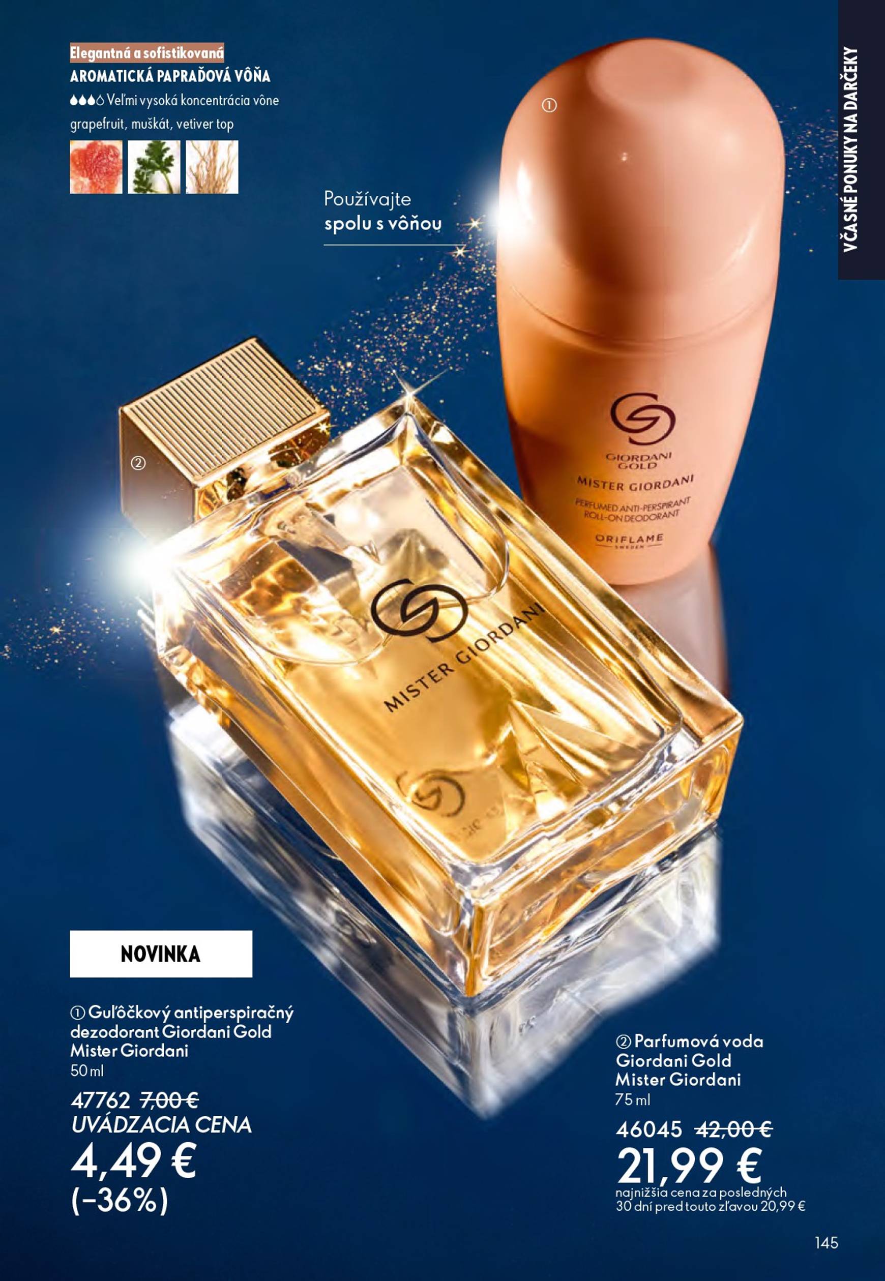 Page 145 of Aktuálny oriflame leták platný od stredy 22.10 do 11.11