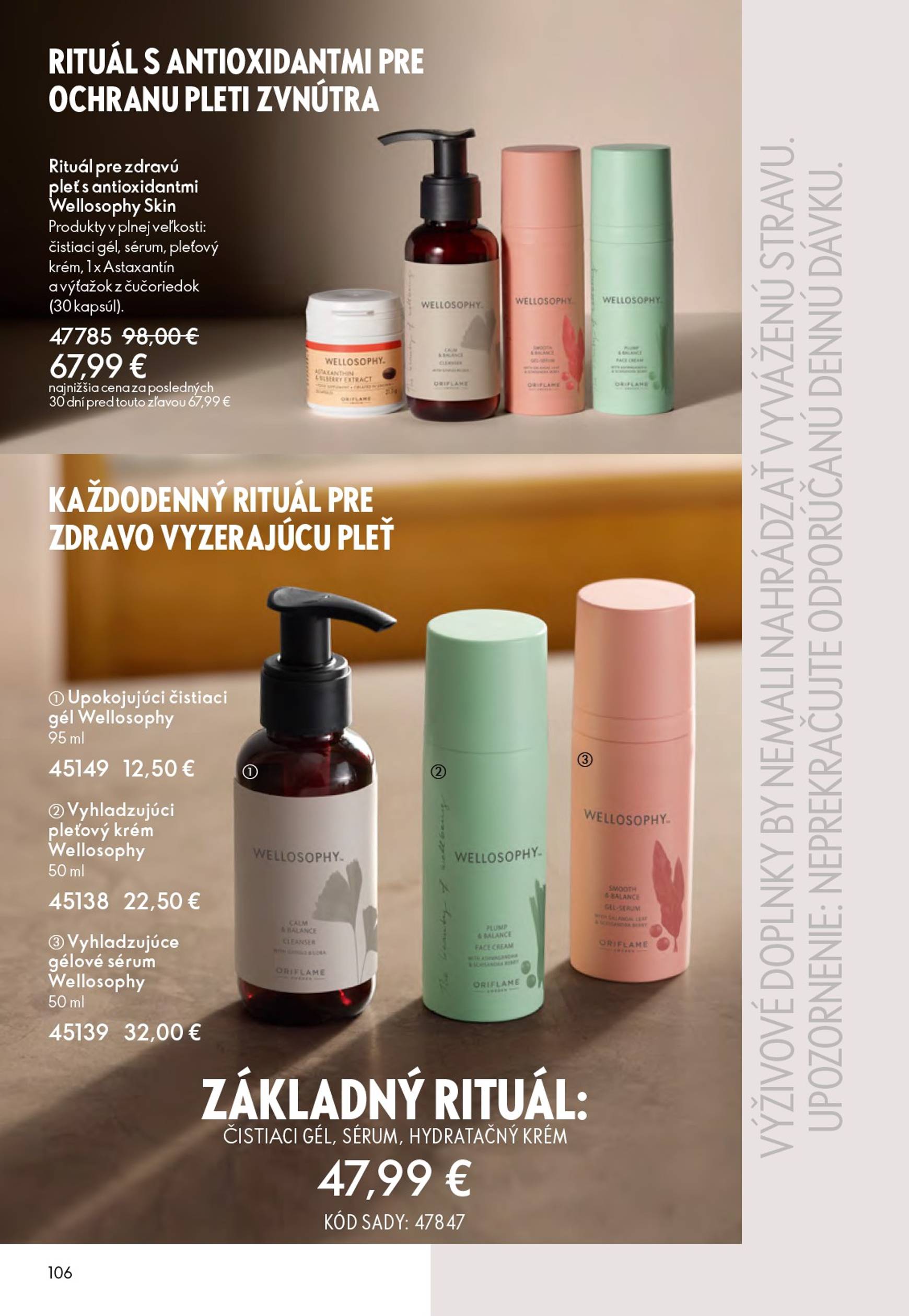 Page 106 of Aktuálny oriflame leták platný od stredy 22.10 do 11.11