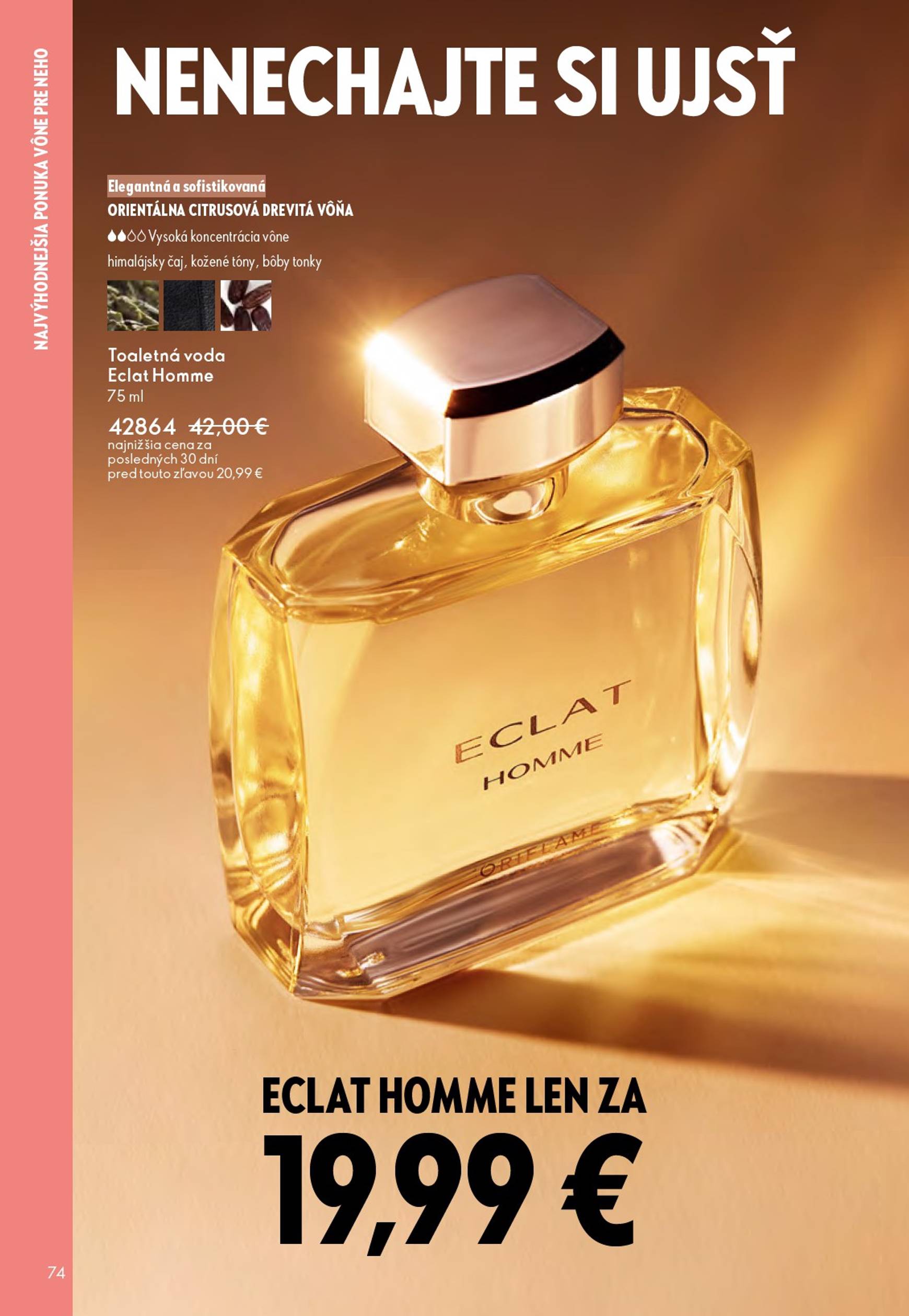 Page 74 of Aktuálny oriflame leták platný od stredy 22.10 do 11.11