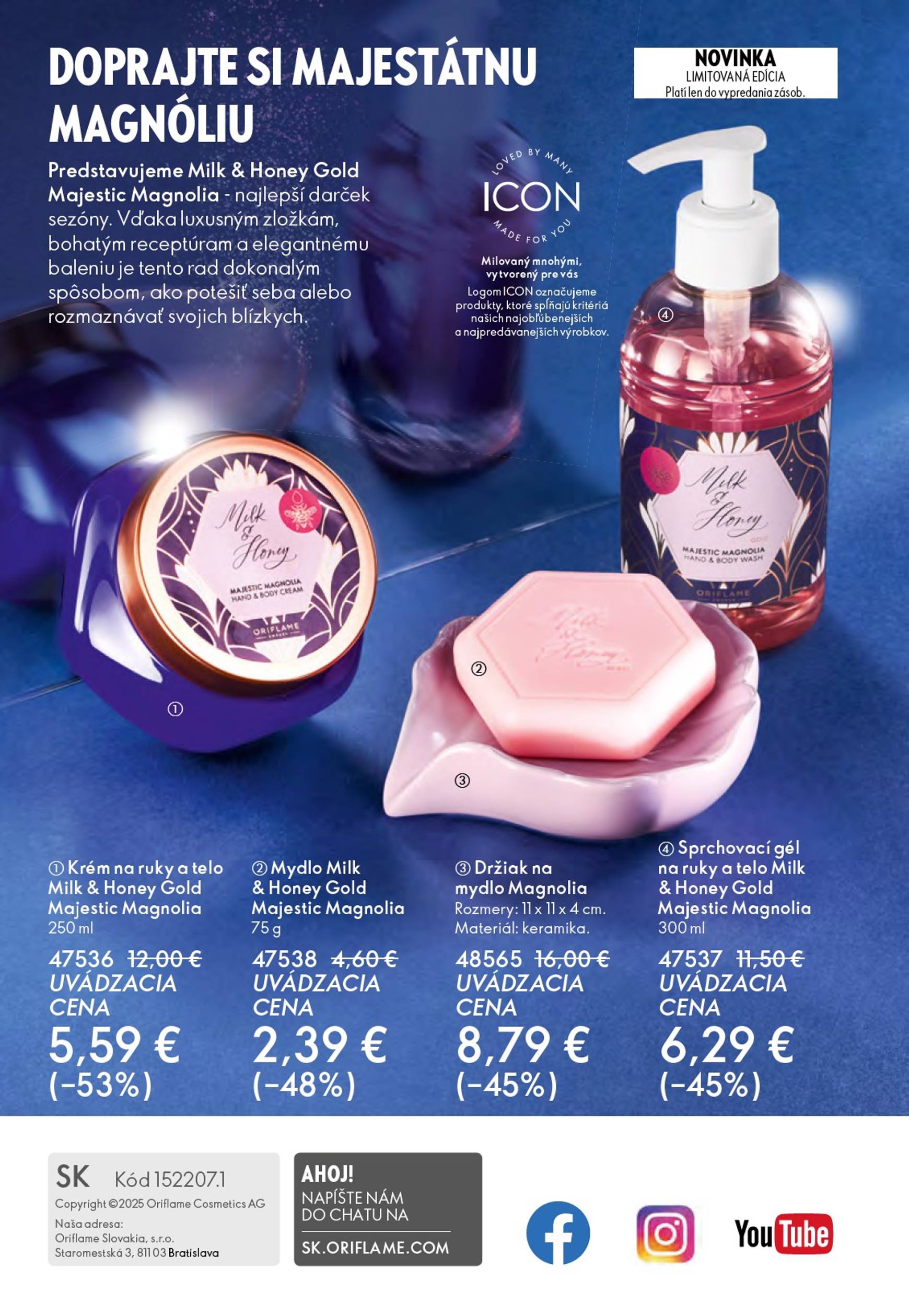 Page 148 of Aktuálny oriflame leták platný od stredy 22.10 do 11.11