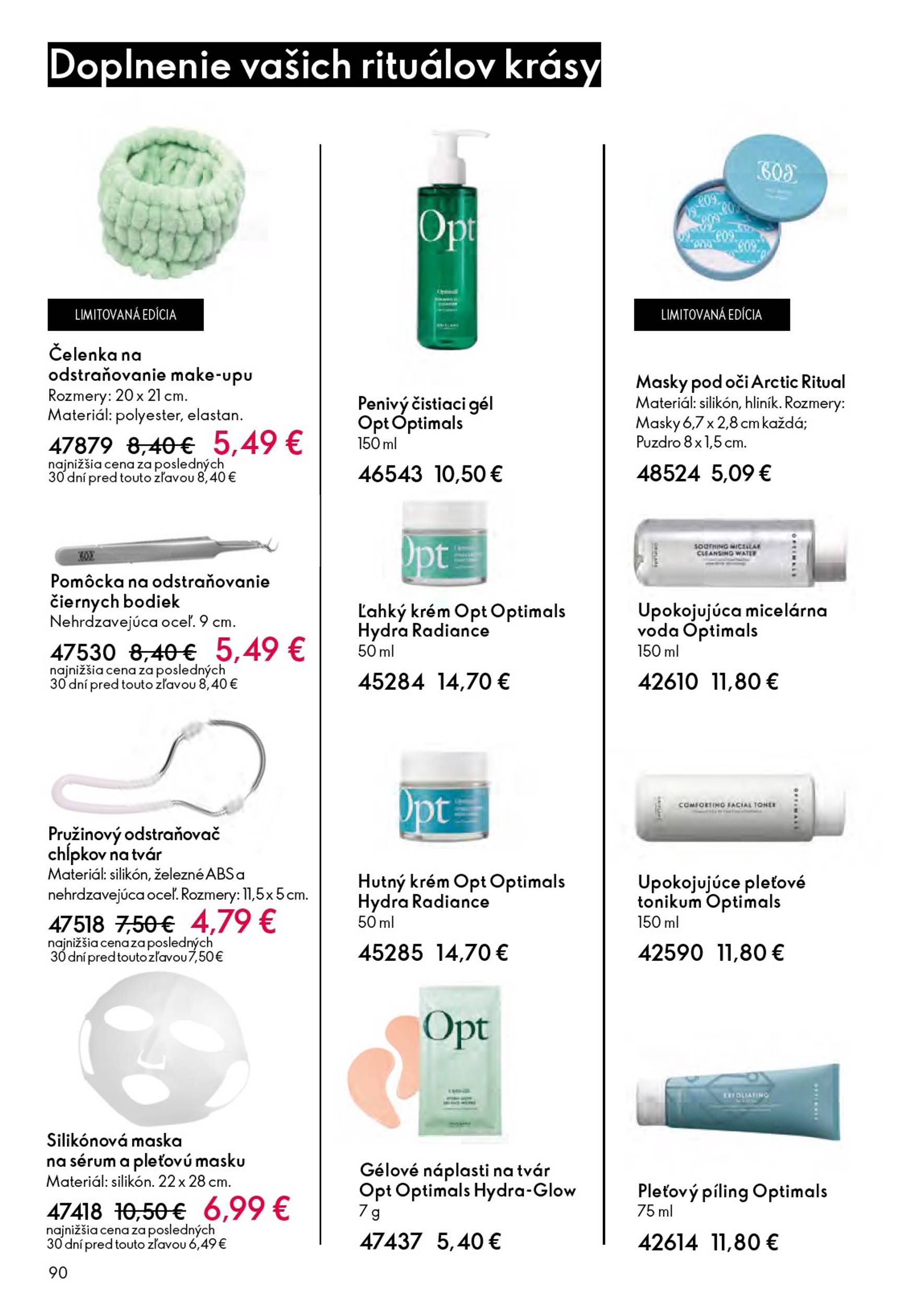 Page 90 of Aktuálny oriflame leták platný od stredy 22.10 do 11.11