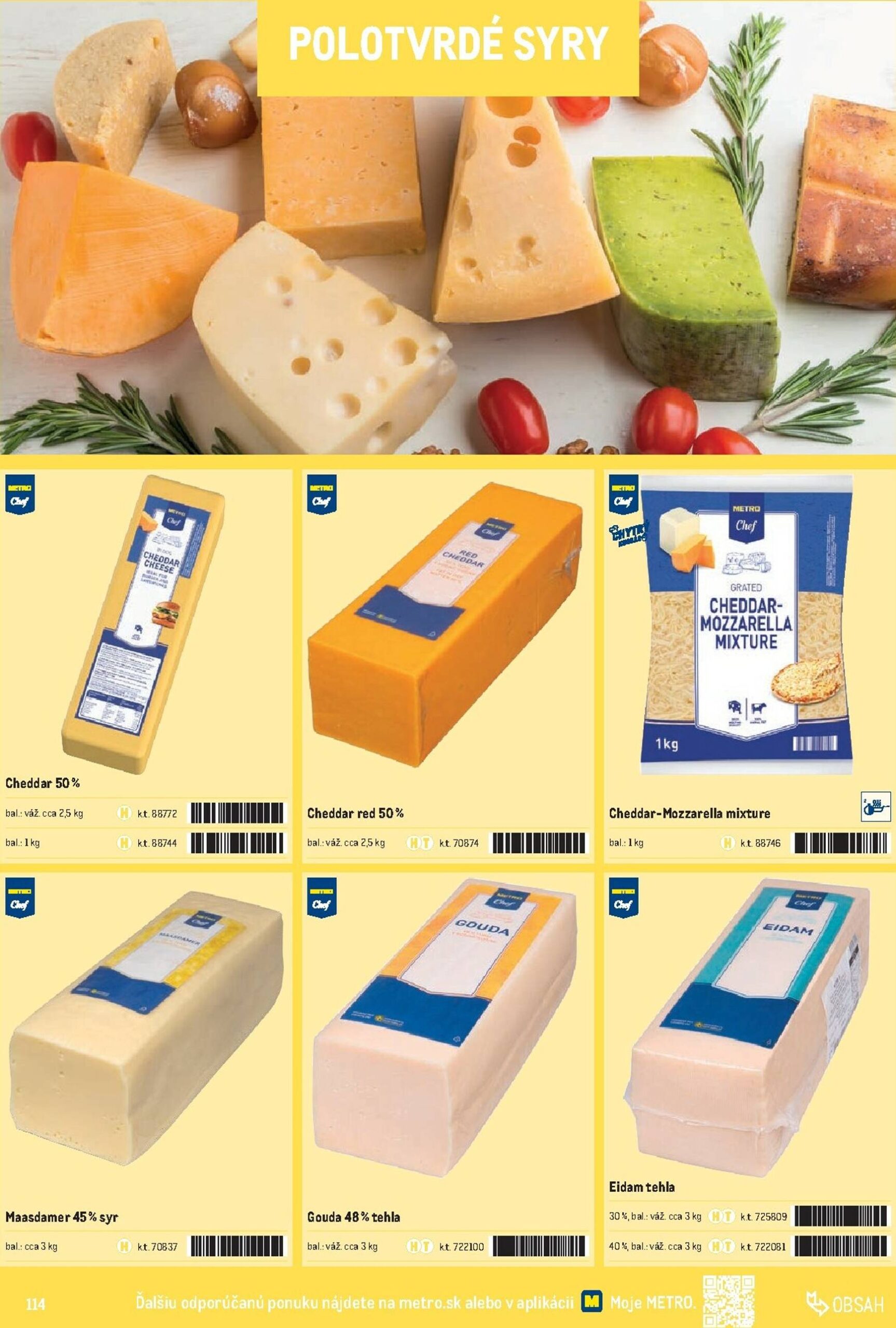 Page 114 of Aktuálny metro leták platný od stredy 01.10 do 31.12