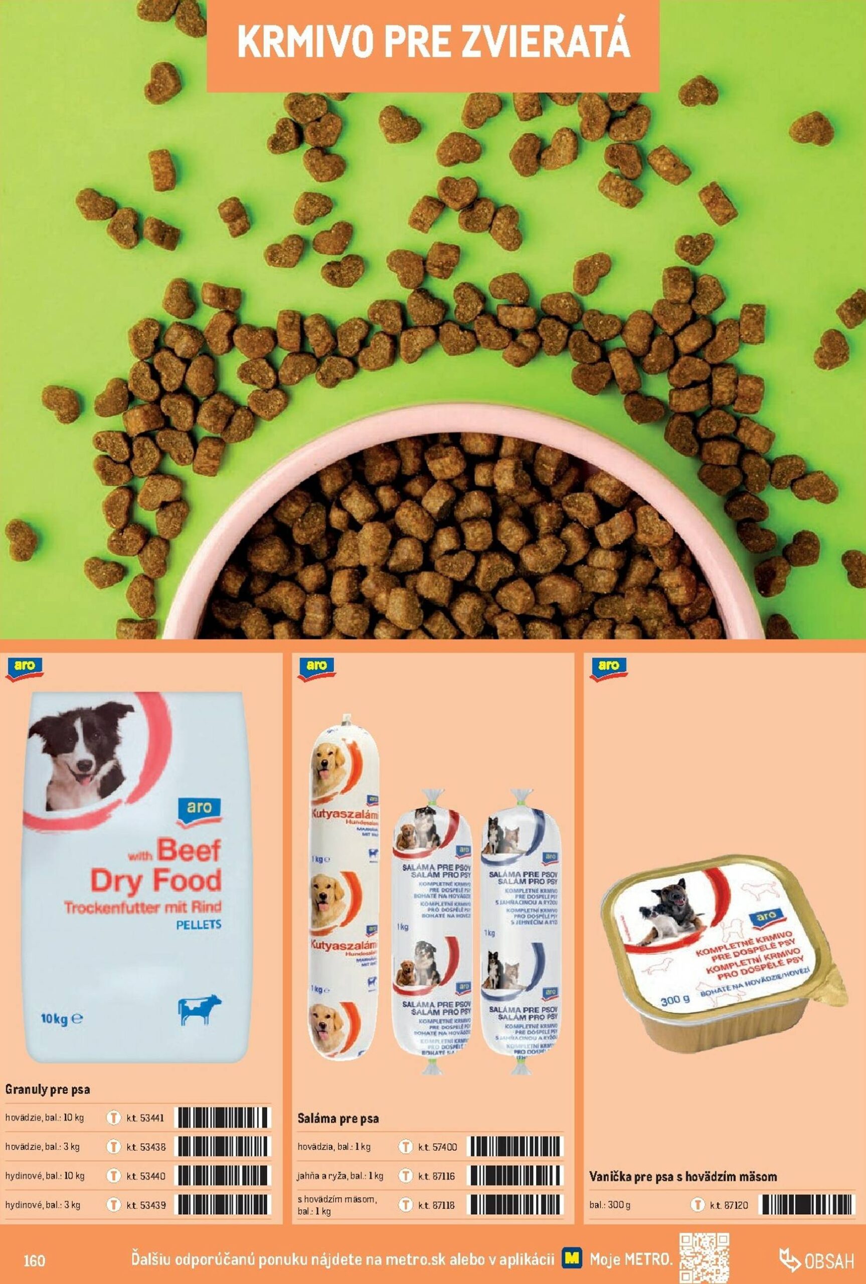 Page 160 of Aktuálny metro leták platný od stredy 01.10 do 31.12