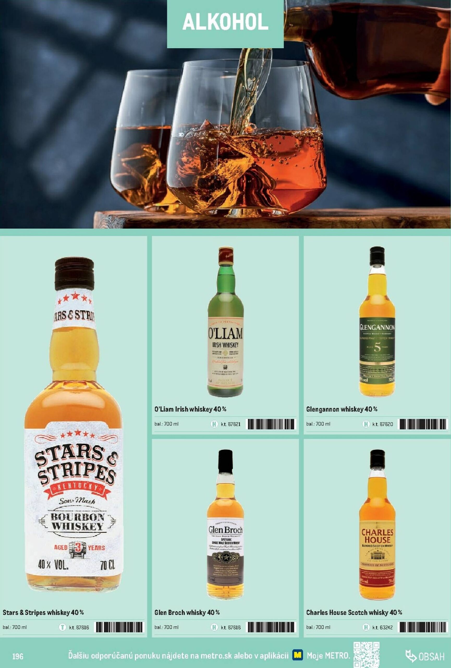 Page 196 of Aktuálny metro leták platný od stredy 01.10 do 31.12