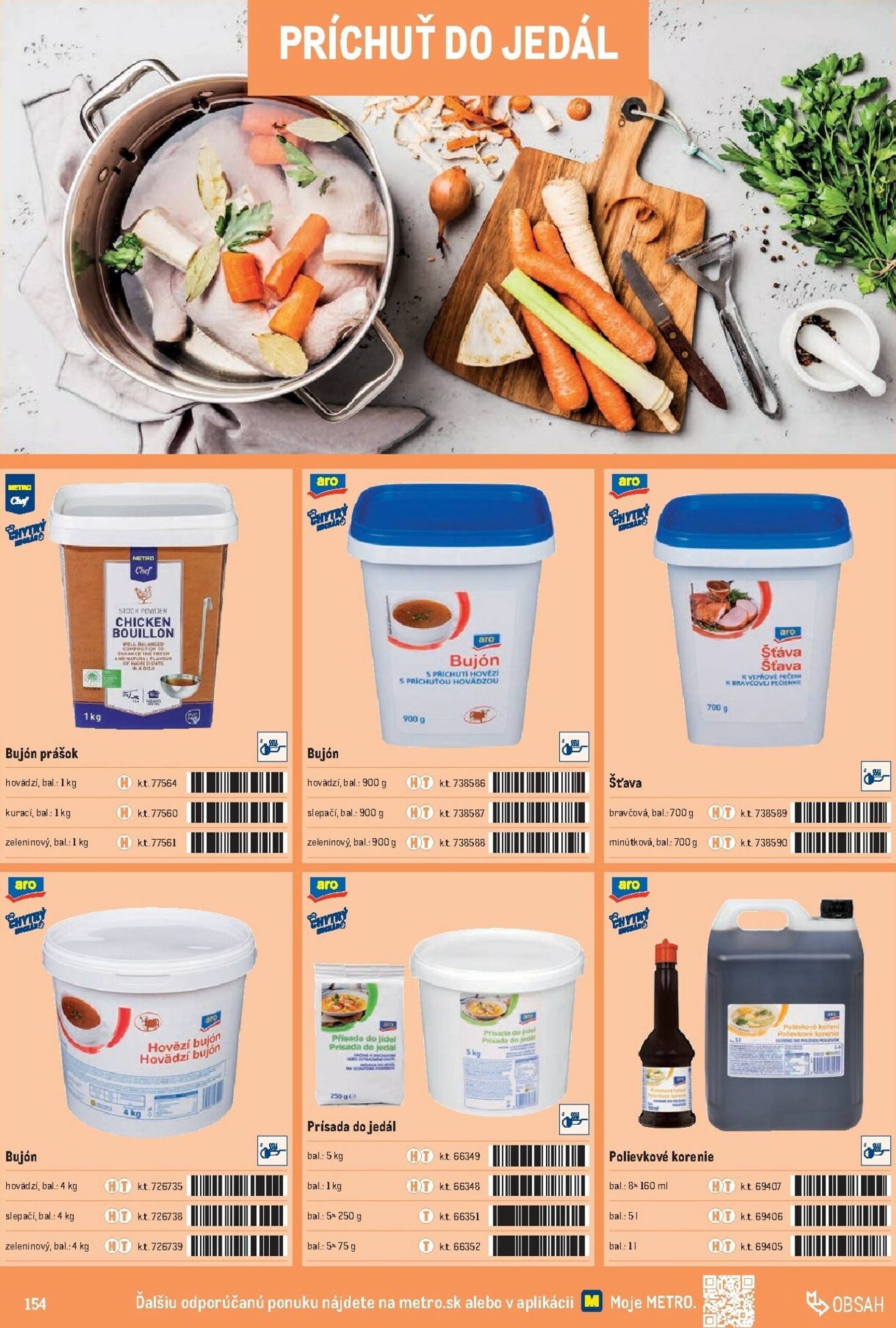 Page 154 of Aktuálny metro leták platný od stredy 01.10 do 31.12