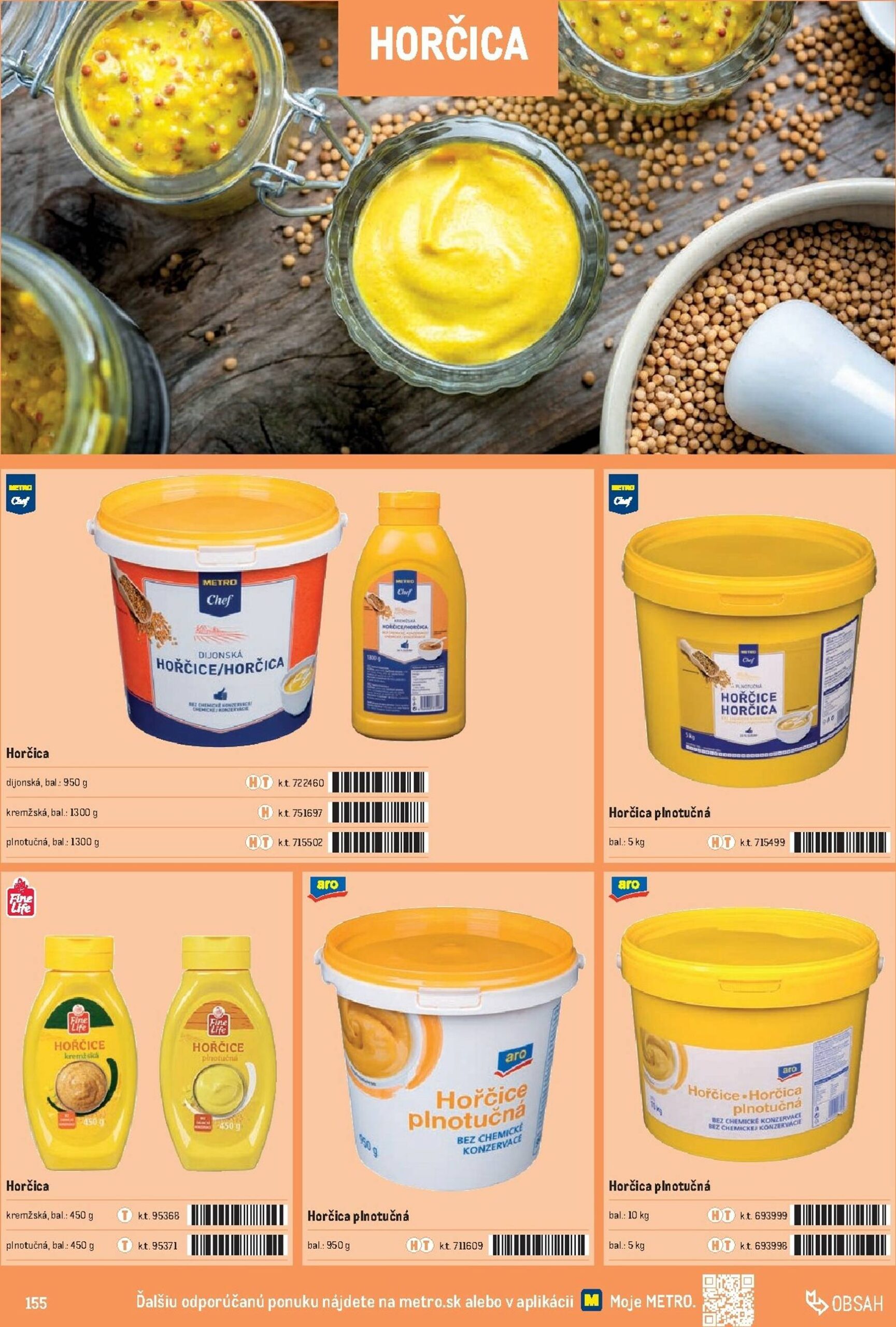 Page 155 of Aktuálny metro leták platný od stredy 01.10 do 31.12