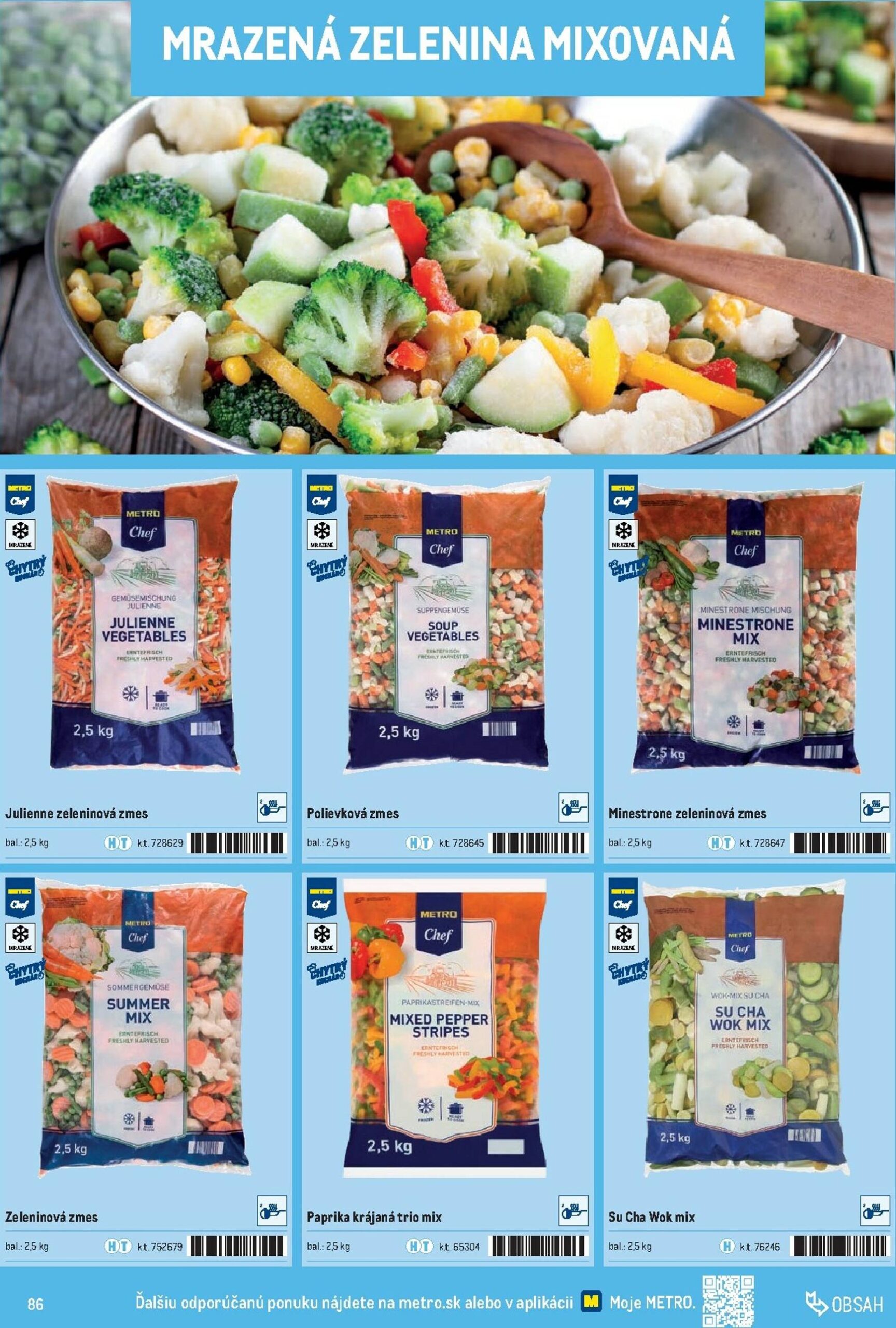 Page 86 of Aktuálny metro leták platný od stredy 01.10 do 31.12