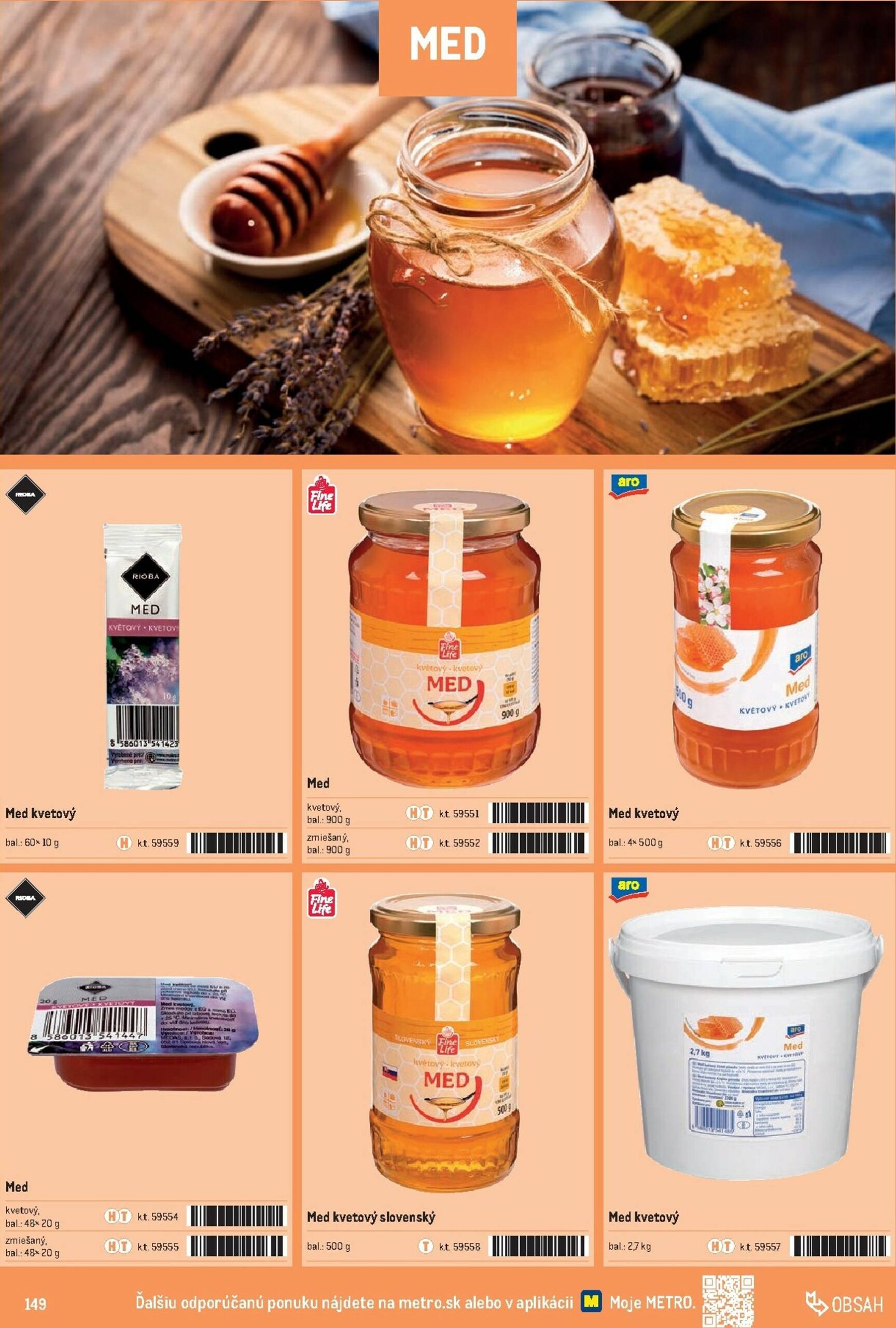 Page 149 of Aktuálny metro leták platný od stredy 01.10 do 31.12