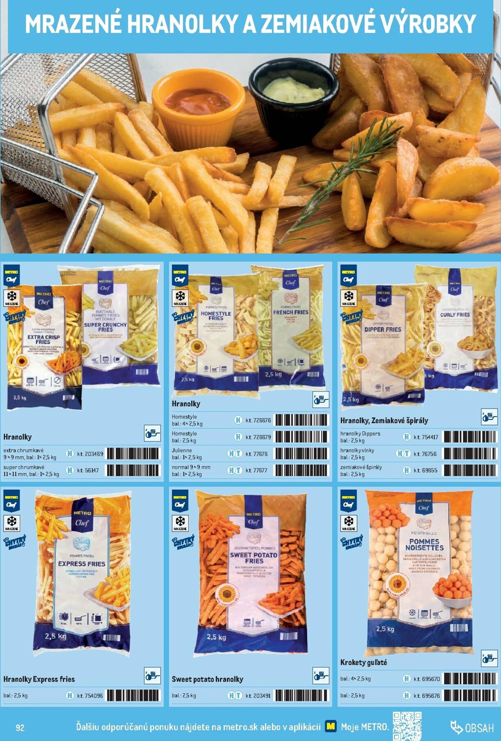 Page 92 of Aktuálny metro leták platný od stredy 01.10 do 31.12