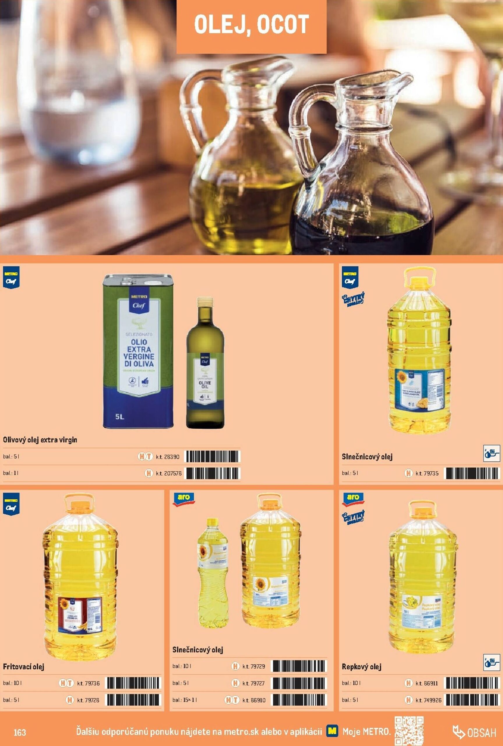 Page 163 of Aktuálny metro leták platný od stredy 01.10 do 31.12