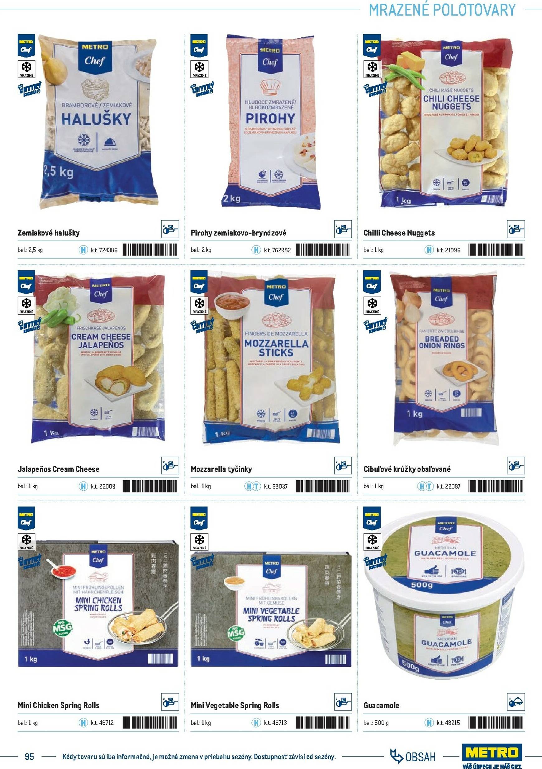 Page 95 of Aktuálny metro leták platný od stredy 01.10 do 31.12