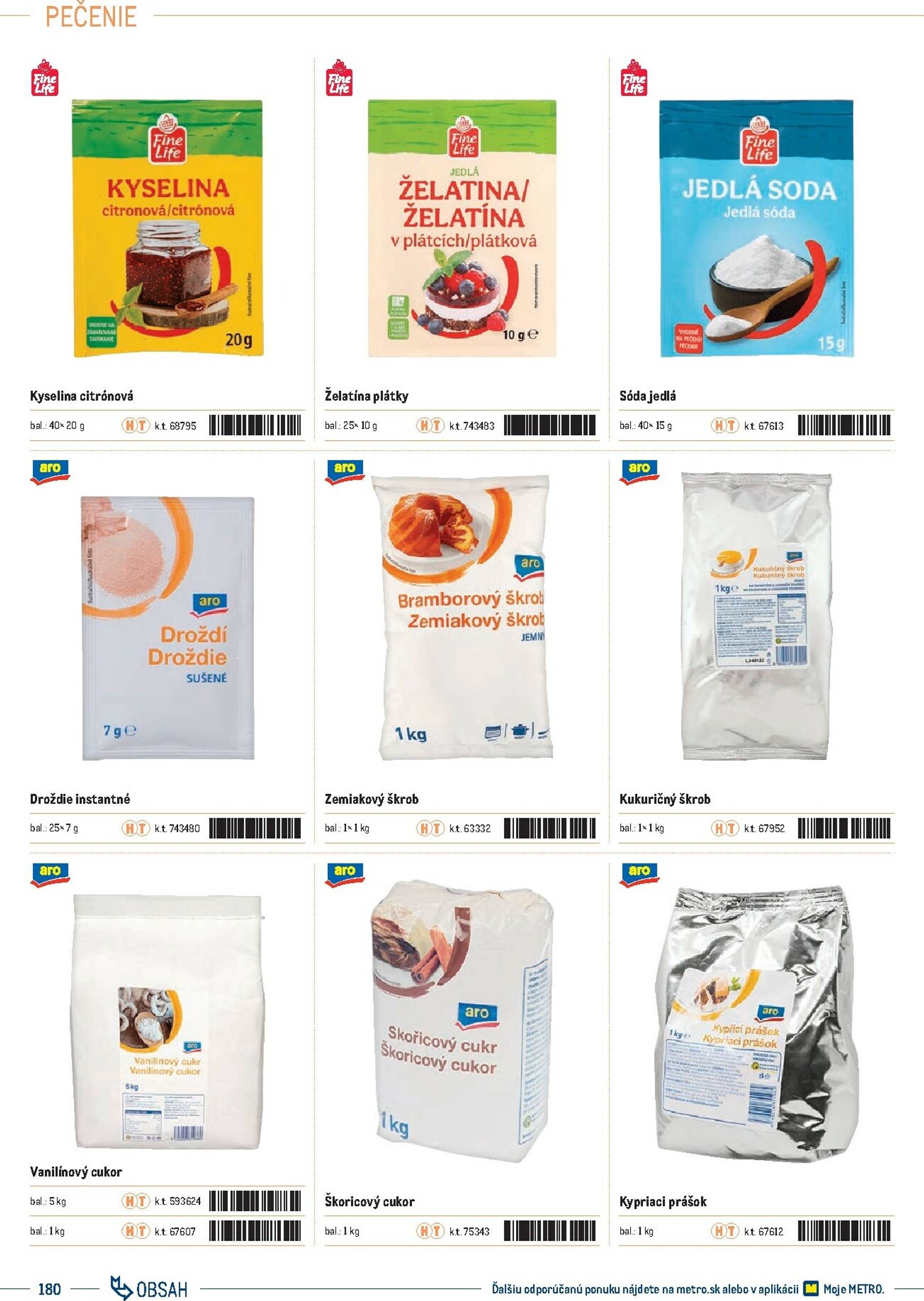 Page 180 of Aktuálny metro leták platný od stredy 01.10 do 31.12