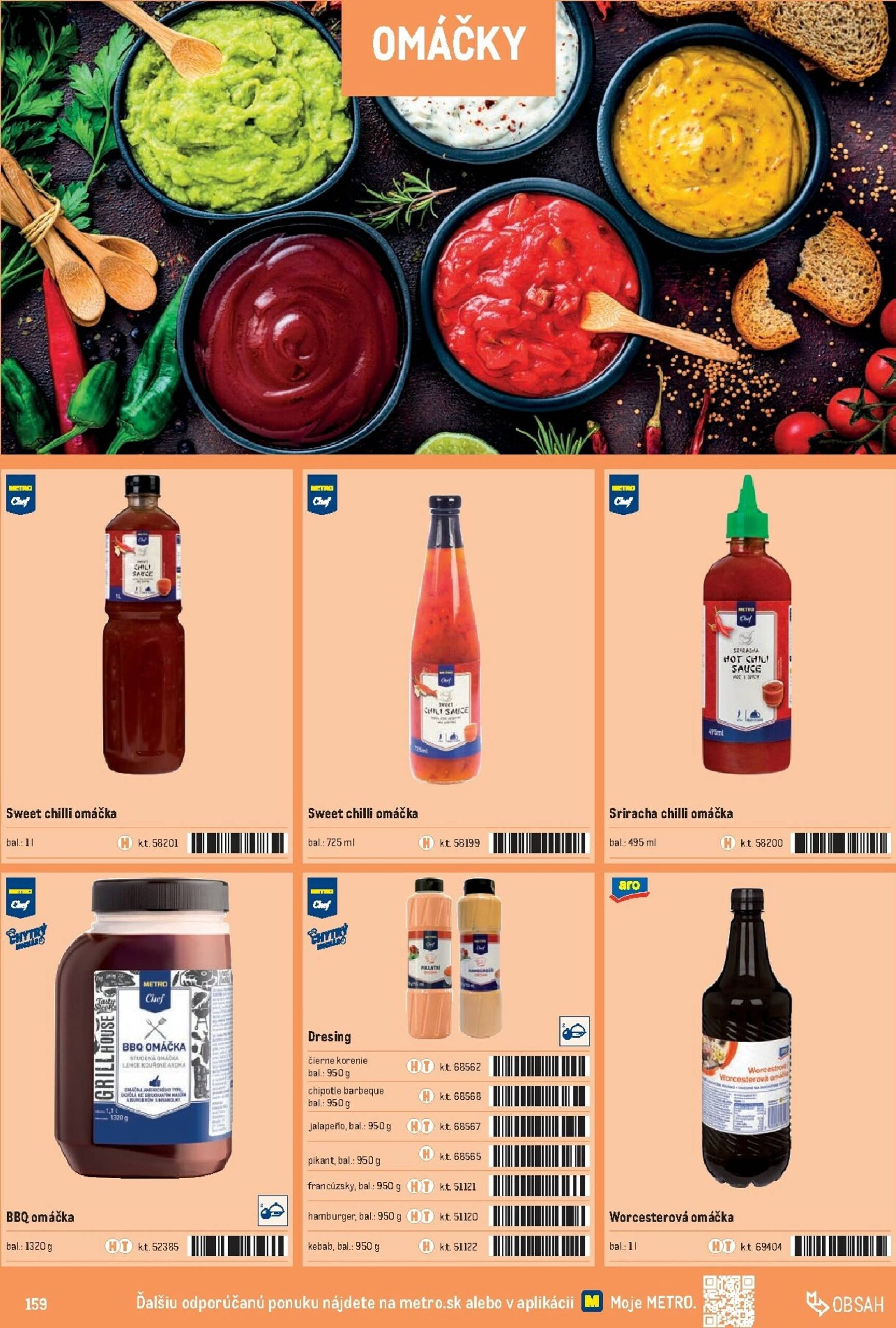 Page 159 of Aktuálny metro leták platný od stredy 01.10 do 31.12